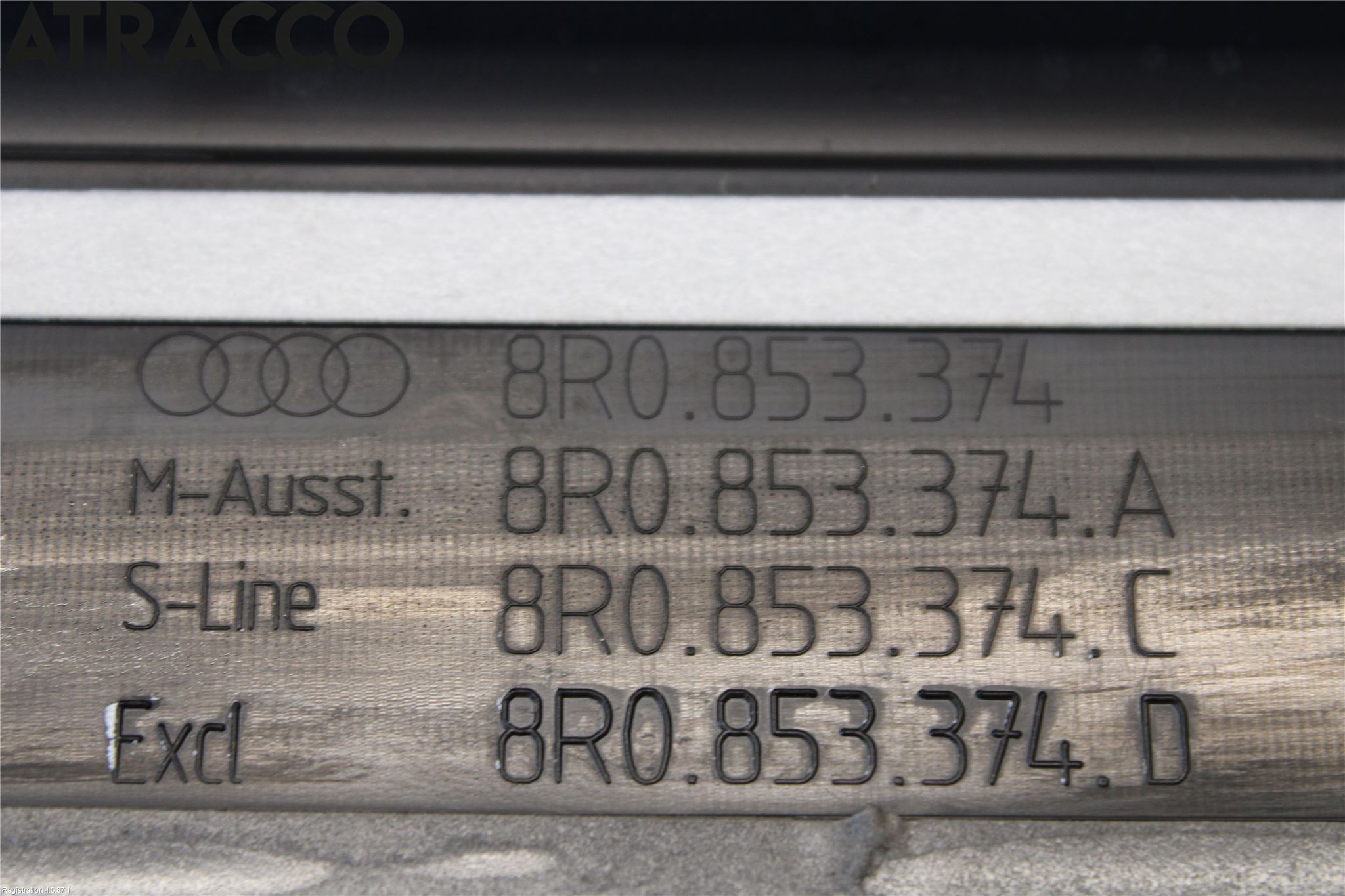 Audi Q5 09-16 Innr Terskel Innstigning