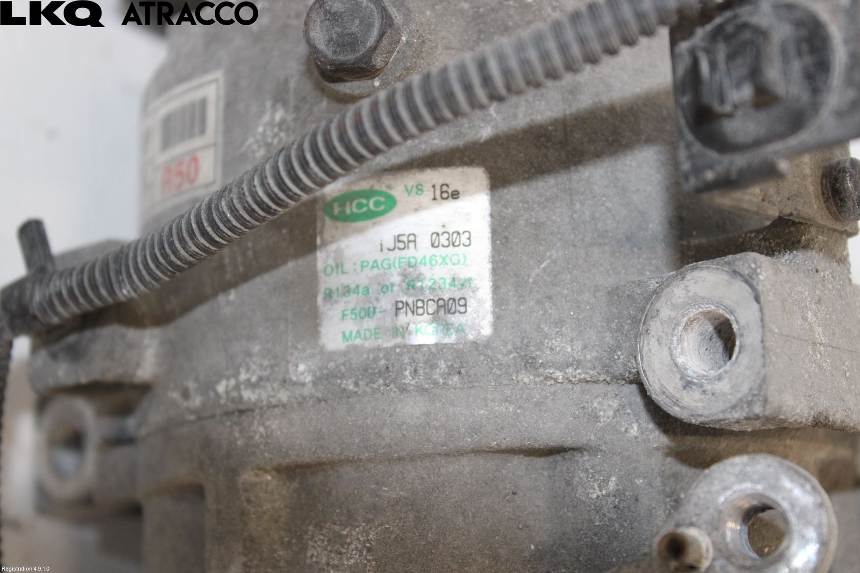 Kia CARENS III 13-19 Varme Ac Kompressor