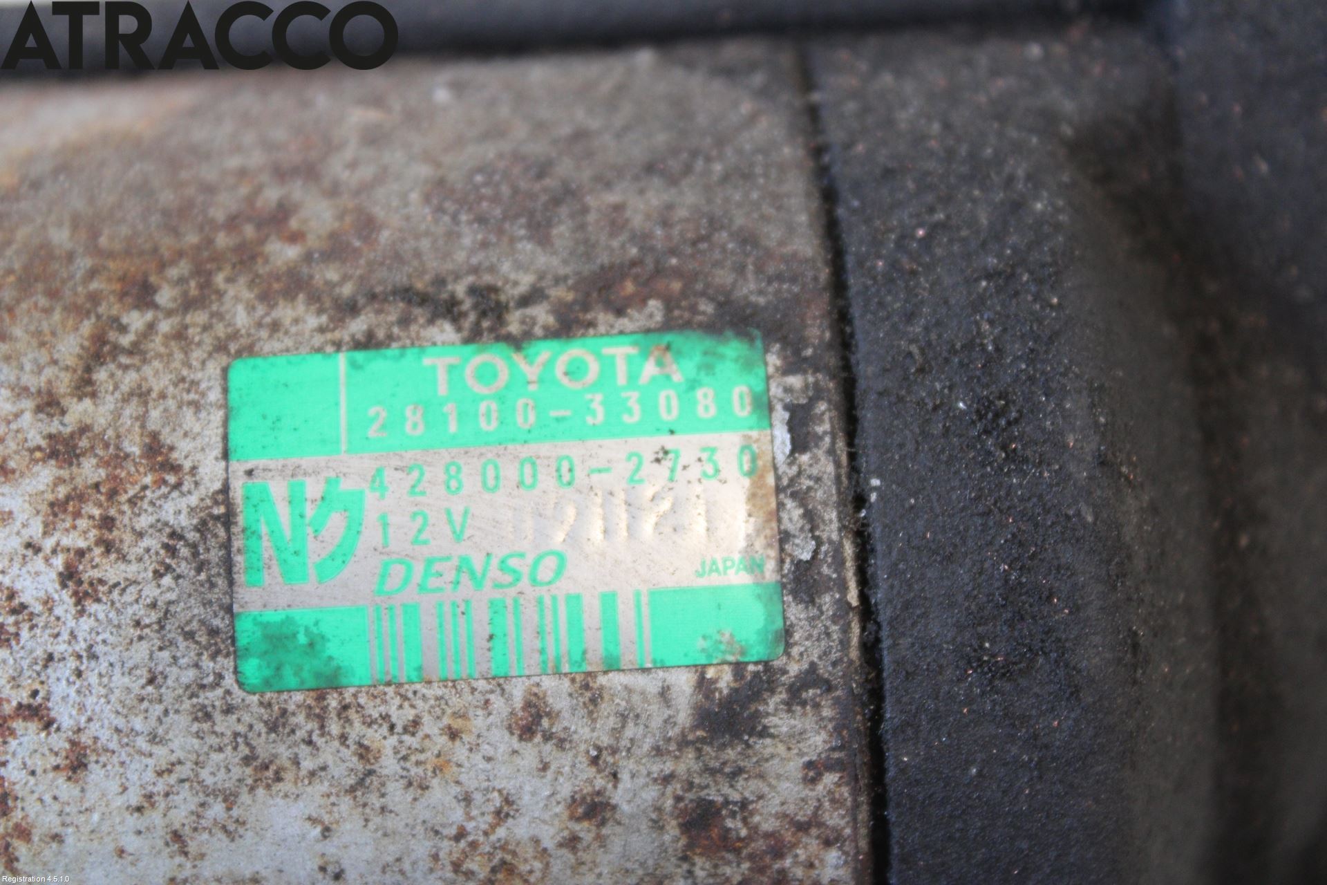 Toyota COROLLA 02-07 Startmotor Diesel