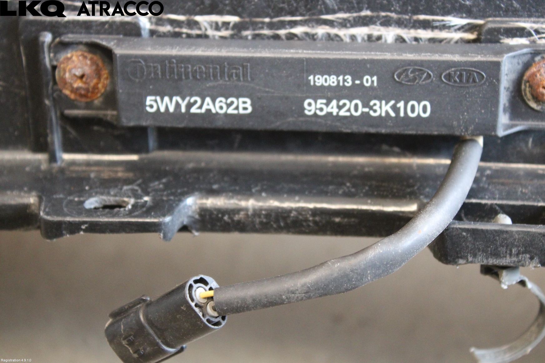 Kia CARENS III 13-19 Støtfanger Bak Bjelke