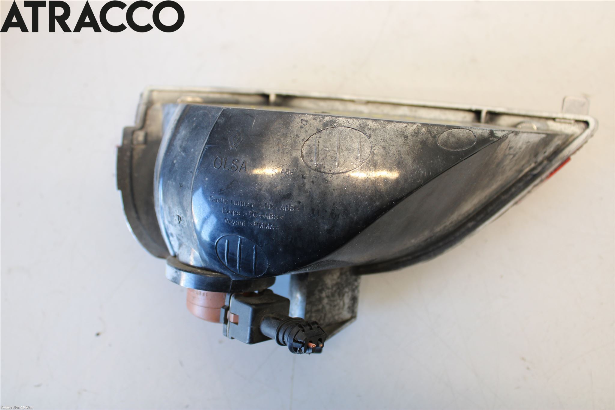 Renault CAPTUR 13-19 Baklykt Ryggelys-Tåkelys