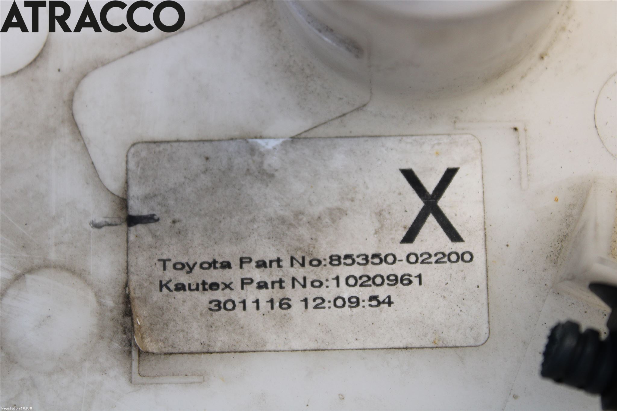 Toyota AURIS 13-19 Spylerbeholder Frontrute-Lykte