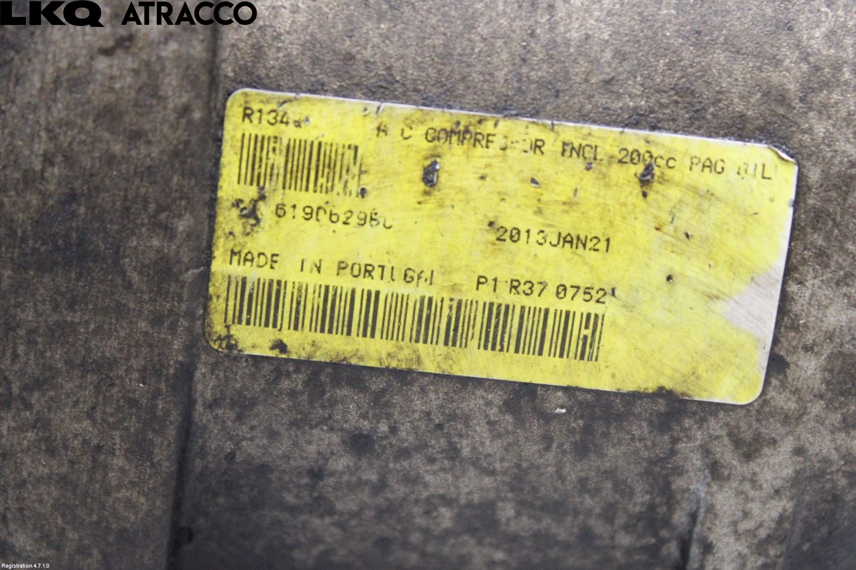 Ford TRANSIT CONNECT 03-08 Varme Ac Kompressor