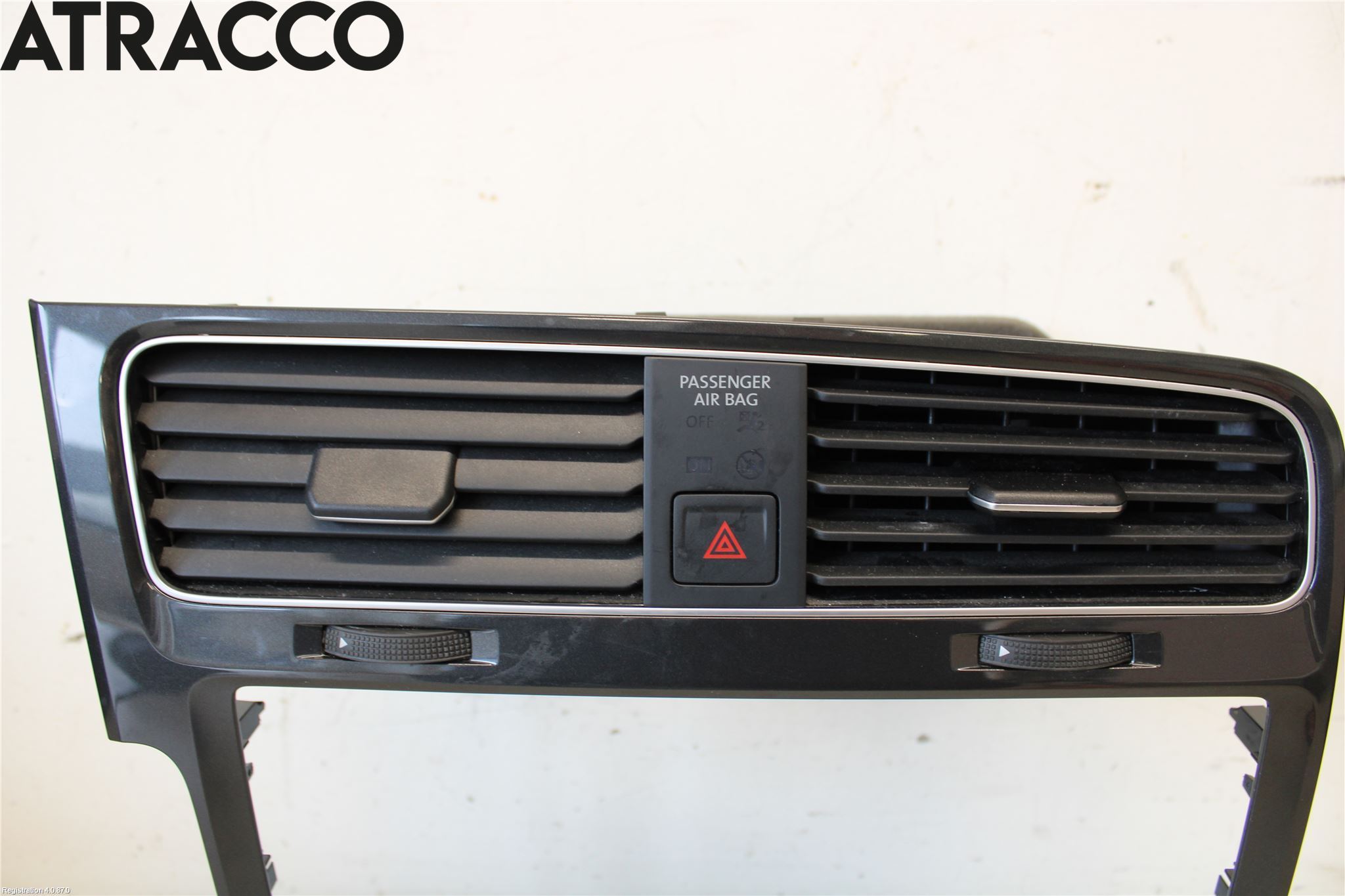 Volkswagen VW GOLF / E-GOLF VII 13-20 Dashbord Kanal - Dyse