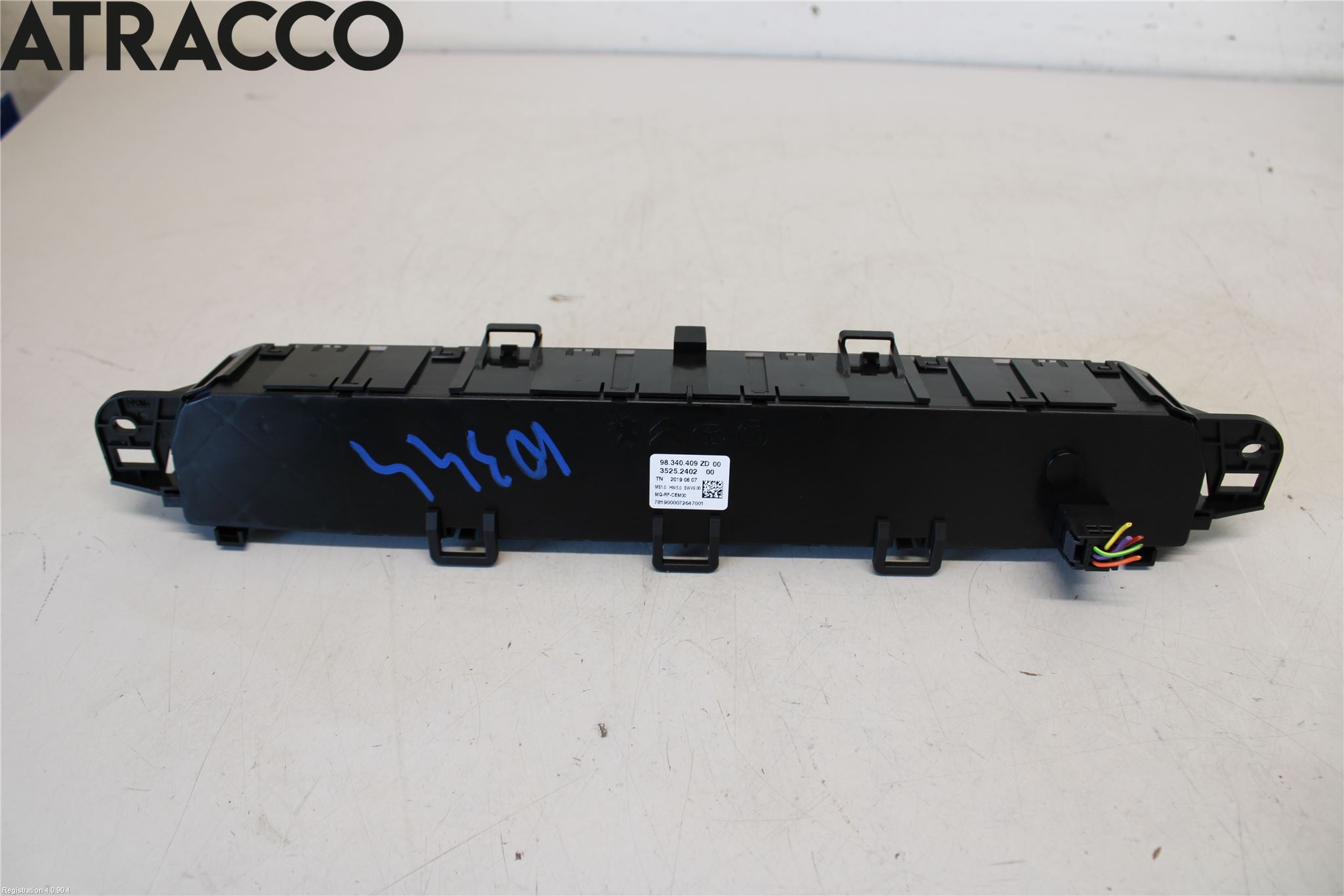 Peugeot PARTNER/E-PARTNER 19- Varme Ac Betjening-Display