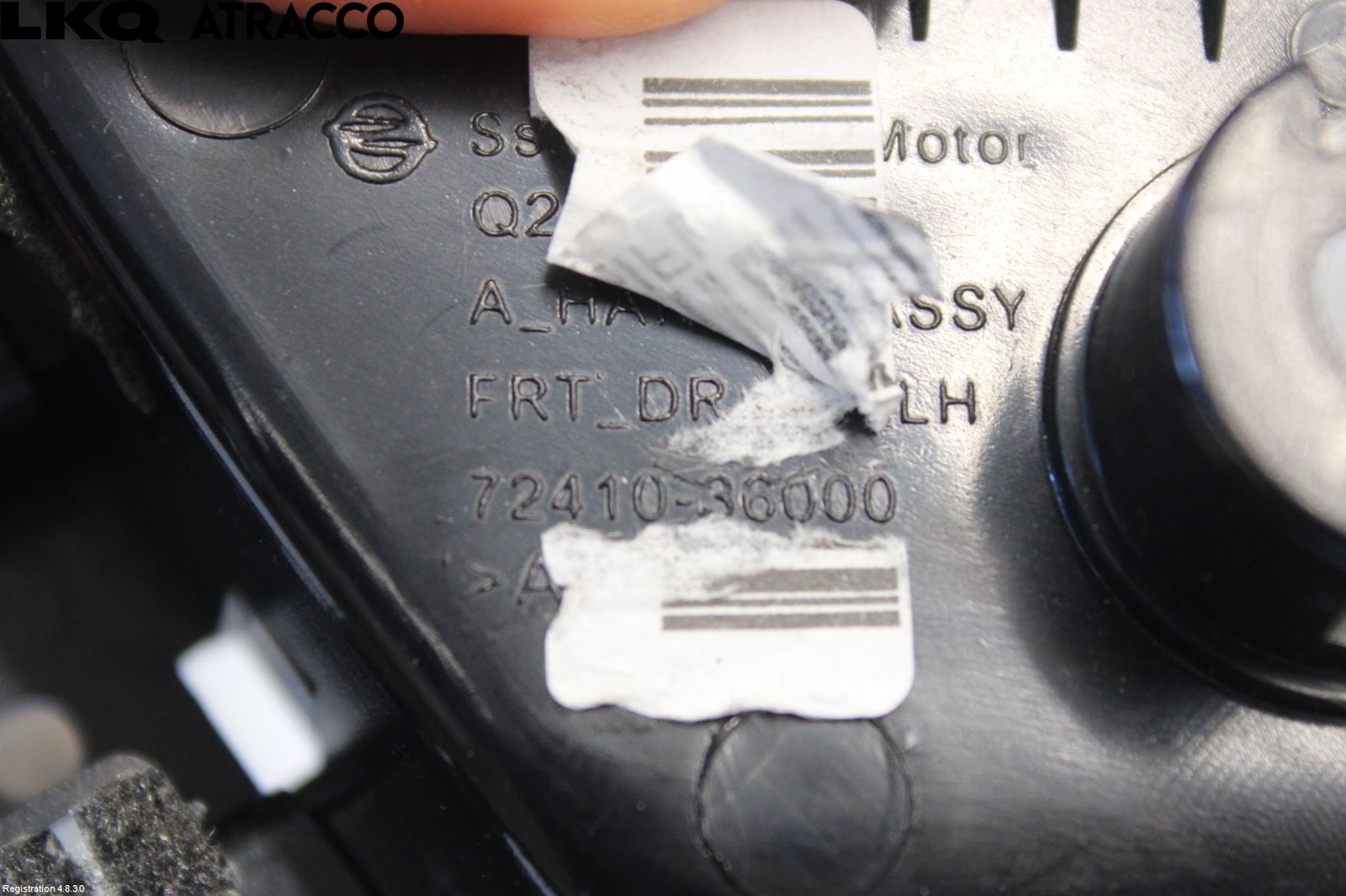 SsangYong SSANG YONG MUSSO Innr Dørhandtak V Indre