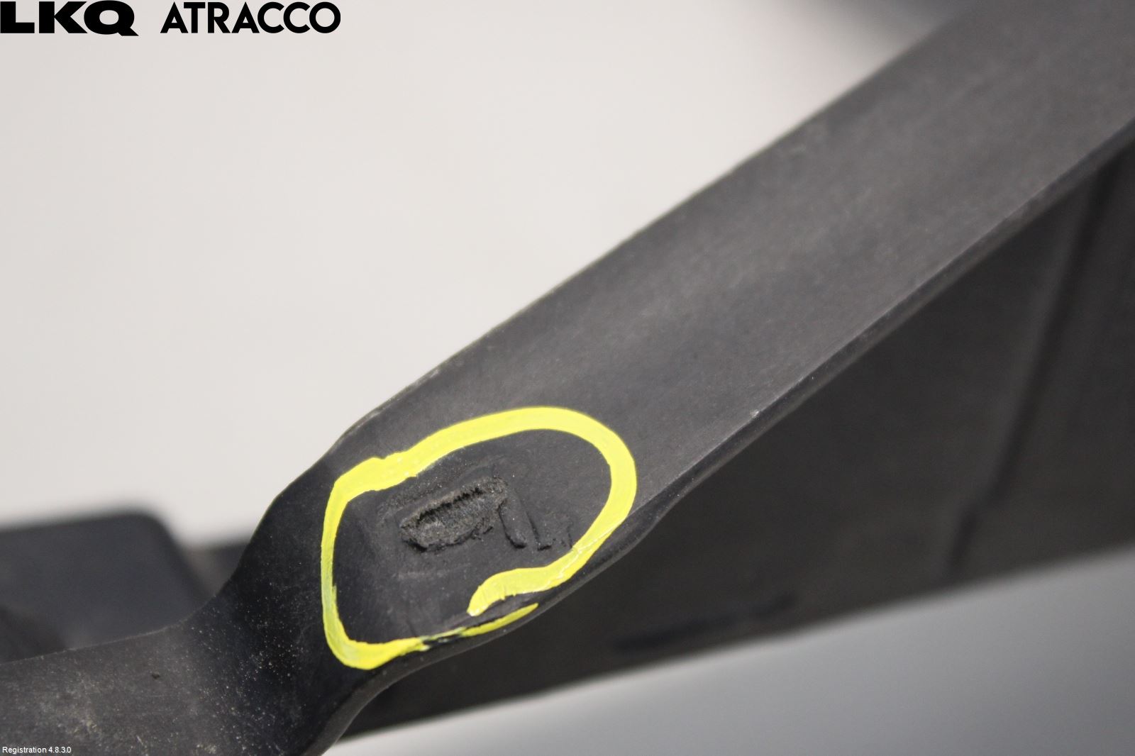 Volkswagen VW SCIROCCO 09-17 Grilldel Midt