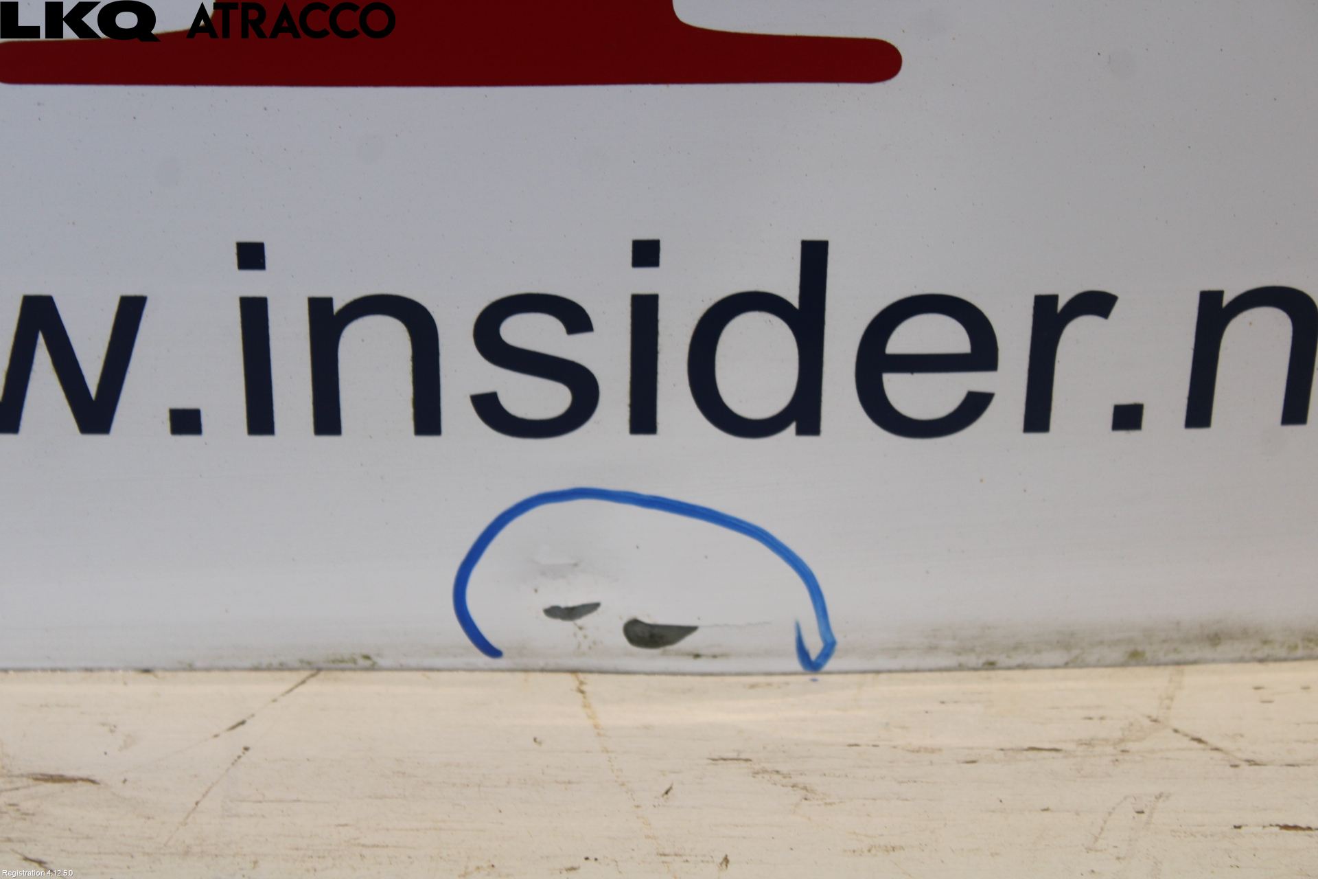 Nissan E-NV200/EVALIA Dør Bak Van - Vare Høyre