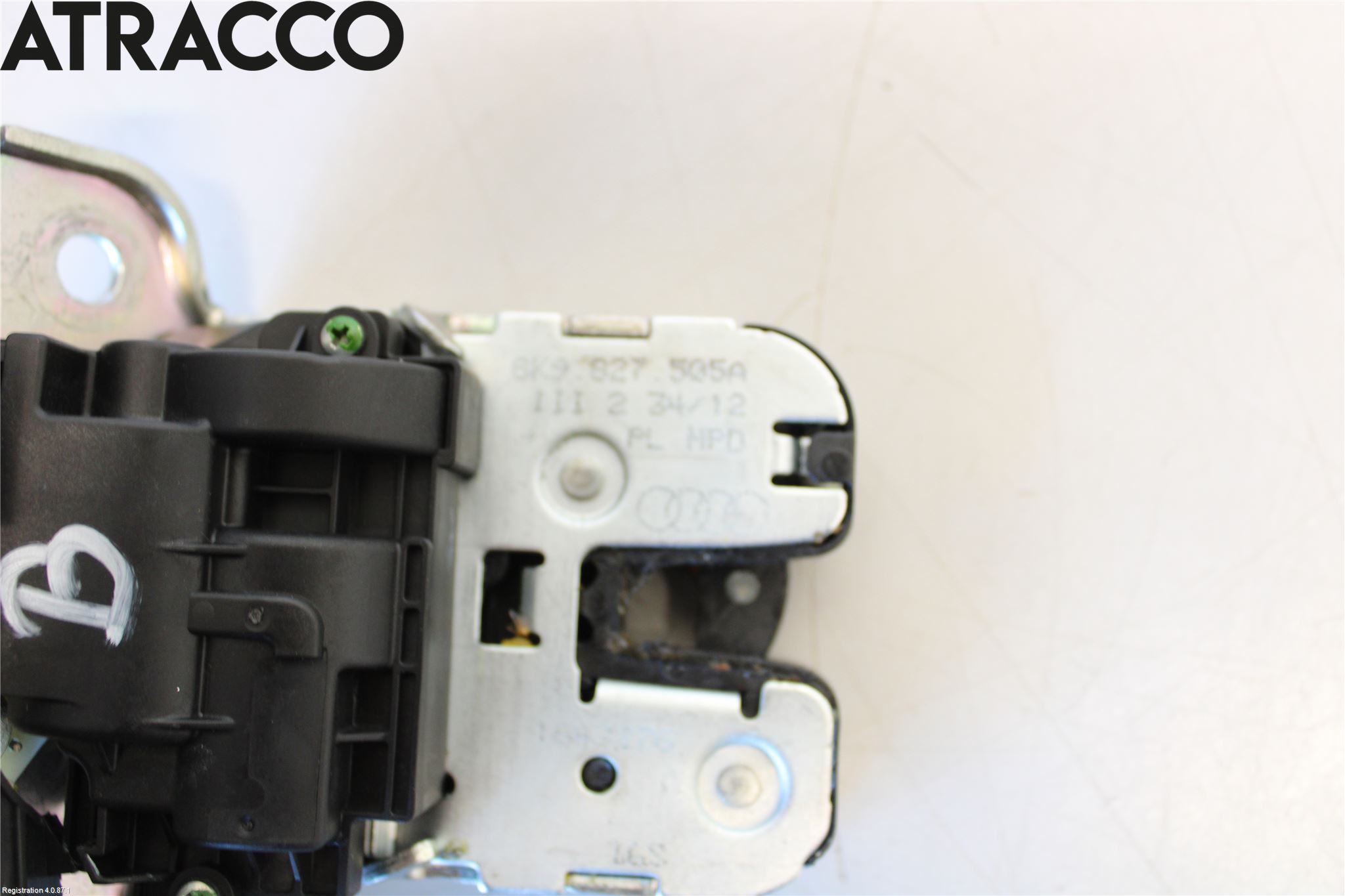 Audi A6 ALLROAD 12-18 Bakluke-Lokk Låsekasse