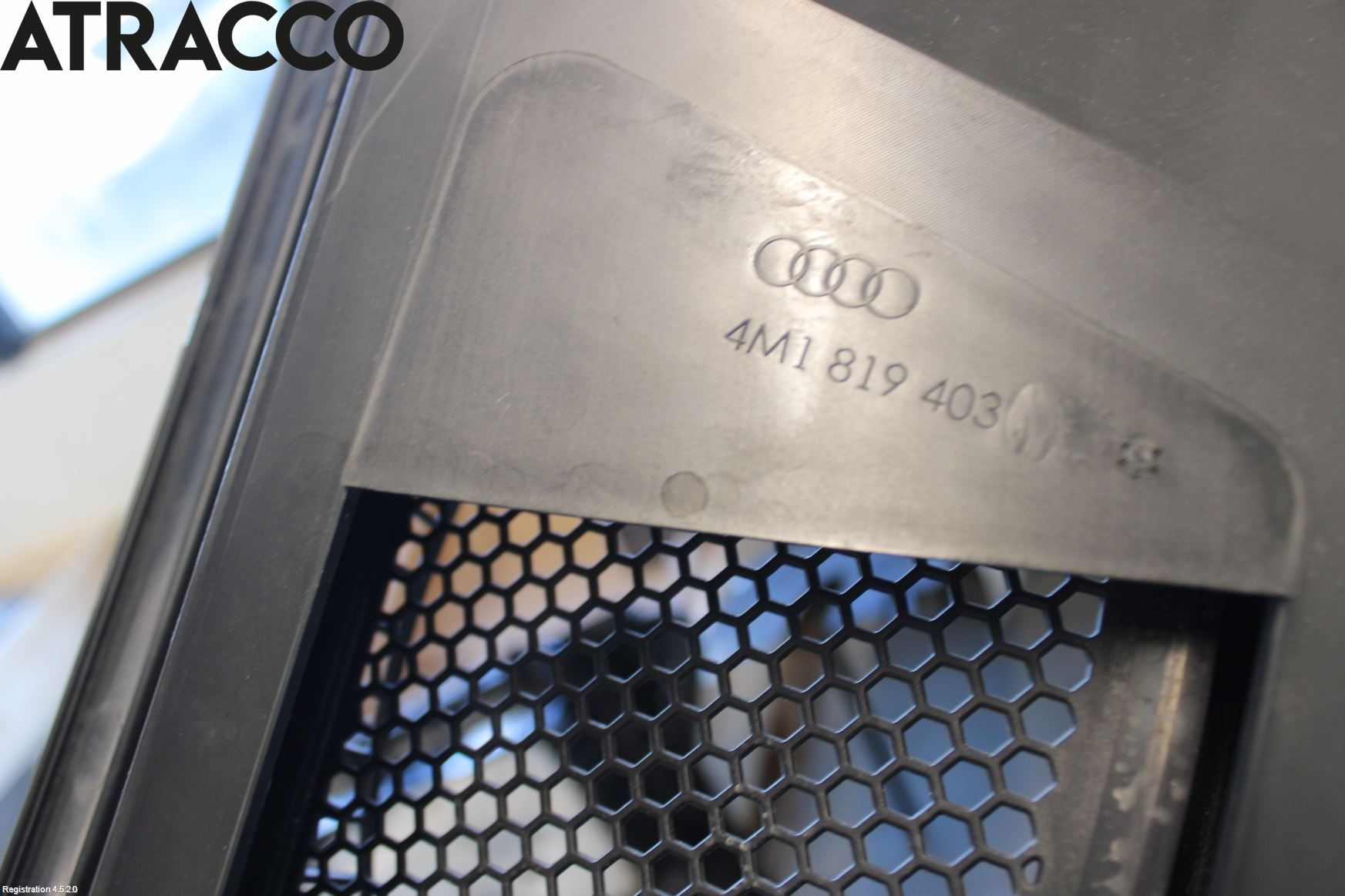 Audi Q7/SQ7 Visker Deksel-Grill-Under Frr