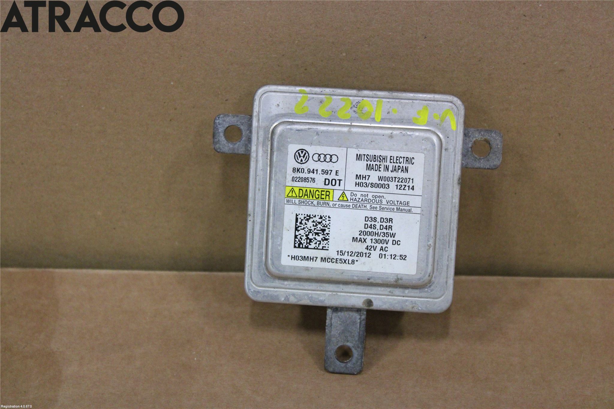 Audi A4/S4 08-11 Styreenhet Xenon