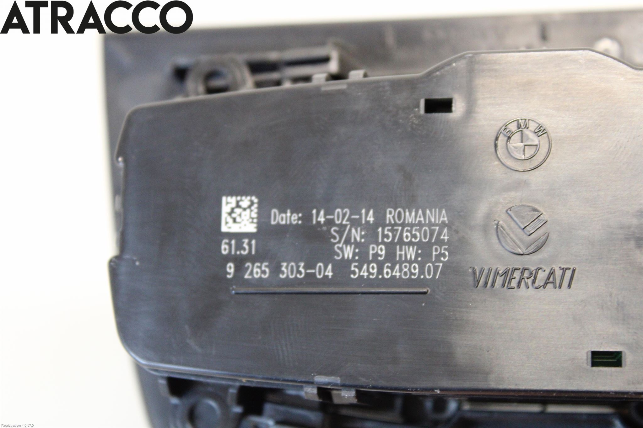 BMW 3 F30/F31/F80 12-19 Bryter Hovedlys