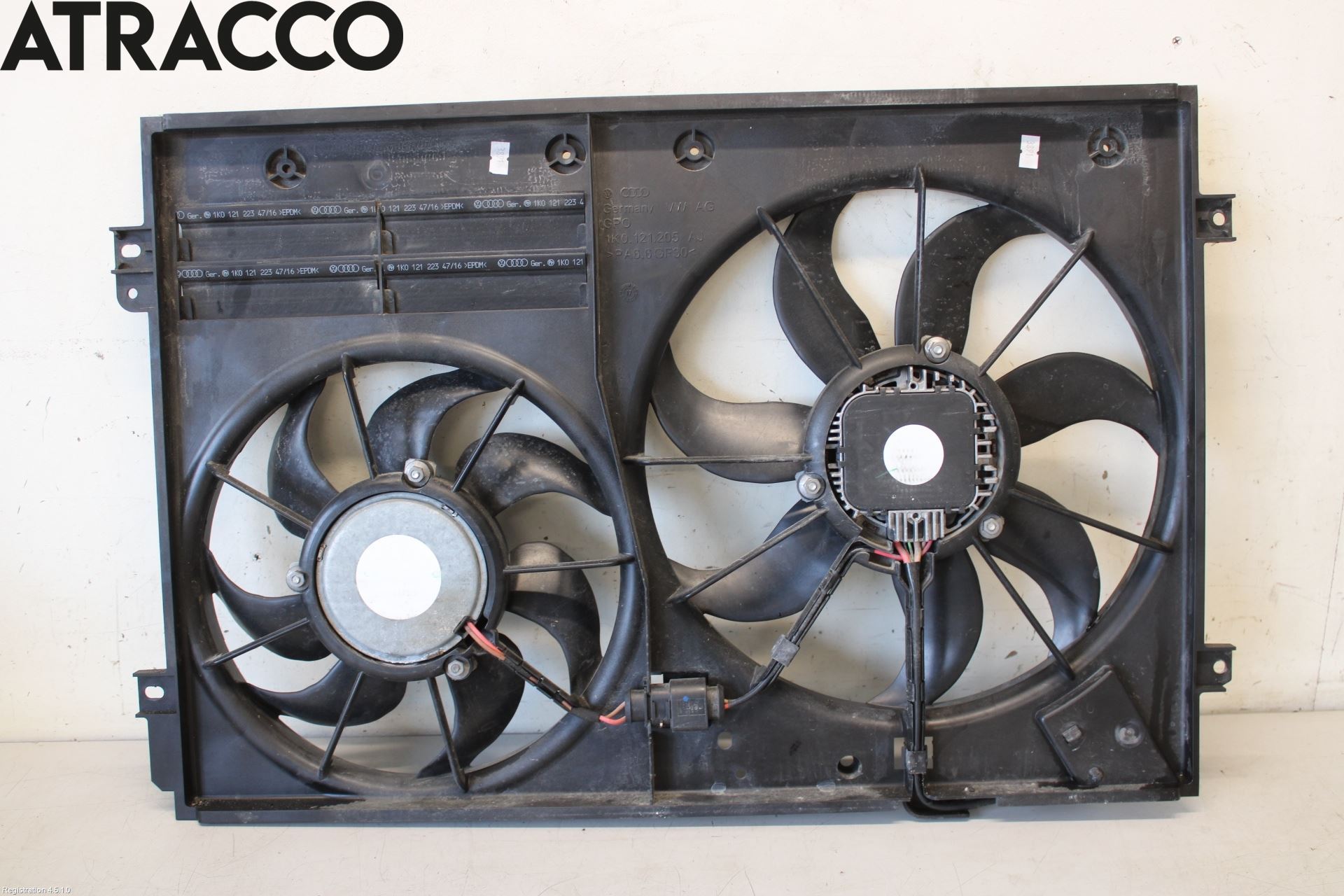 Volkswagen VW CADDY 16-20 Kjølevifte Elektrisk