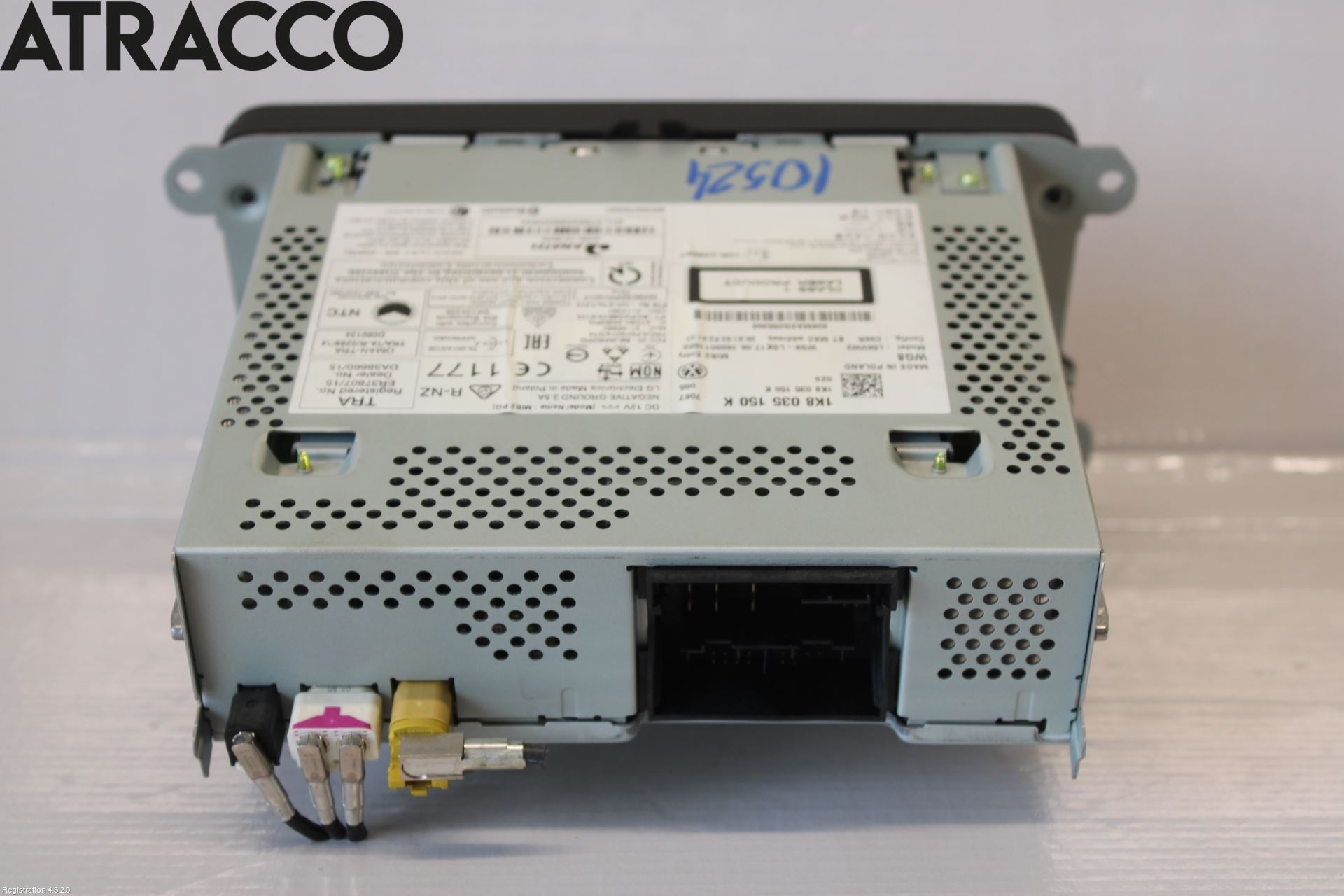 Volkswagen VW TRANSP/CARAVELLE (T6) 16-22 Stereo Radio Med Cd