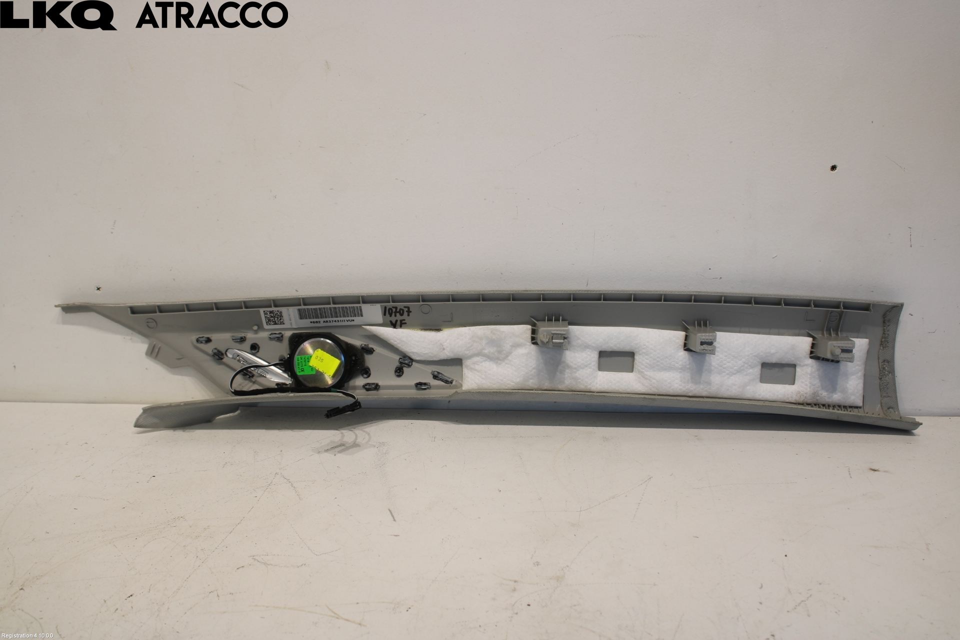 Volkswagen VW GOLF / E-GOLF VII 13-20 Innr Deksel A-B-C Stolpe