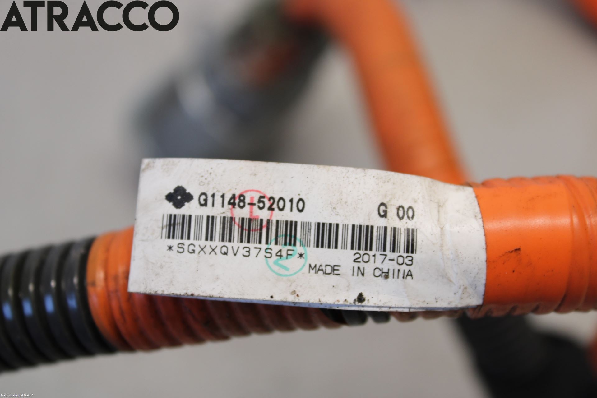 Toyota YARIS XP130 15-20 Kabelhärva Högspänning