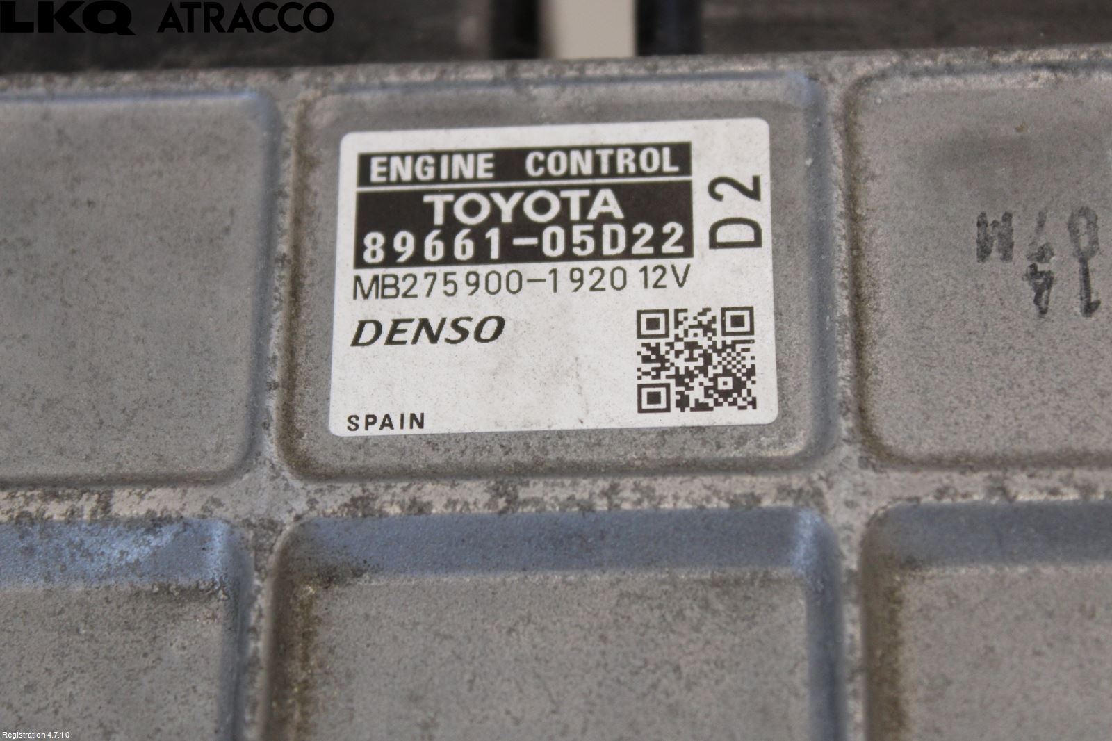 Toyota AVENSIS 09-15 Styreenhet Innsprøytning