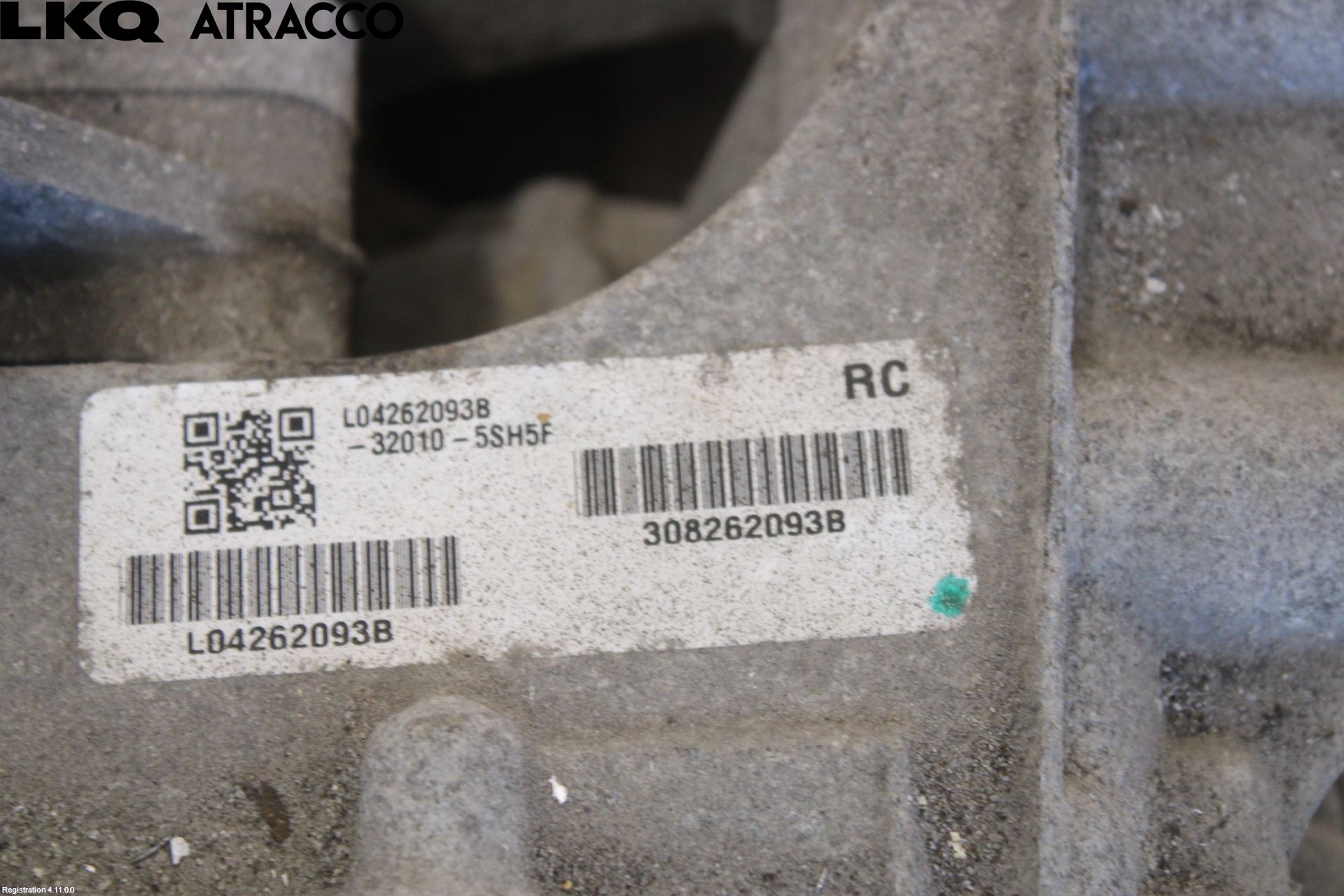 Nissan LEAF 18- Motor Elektrisk Fram