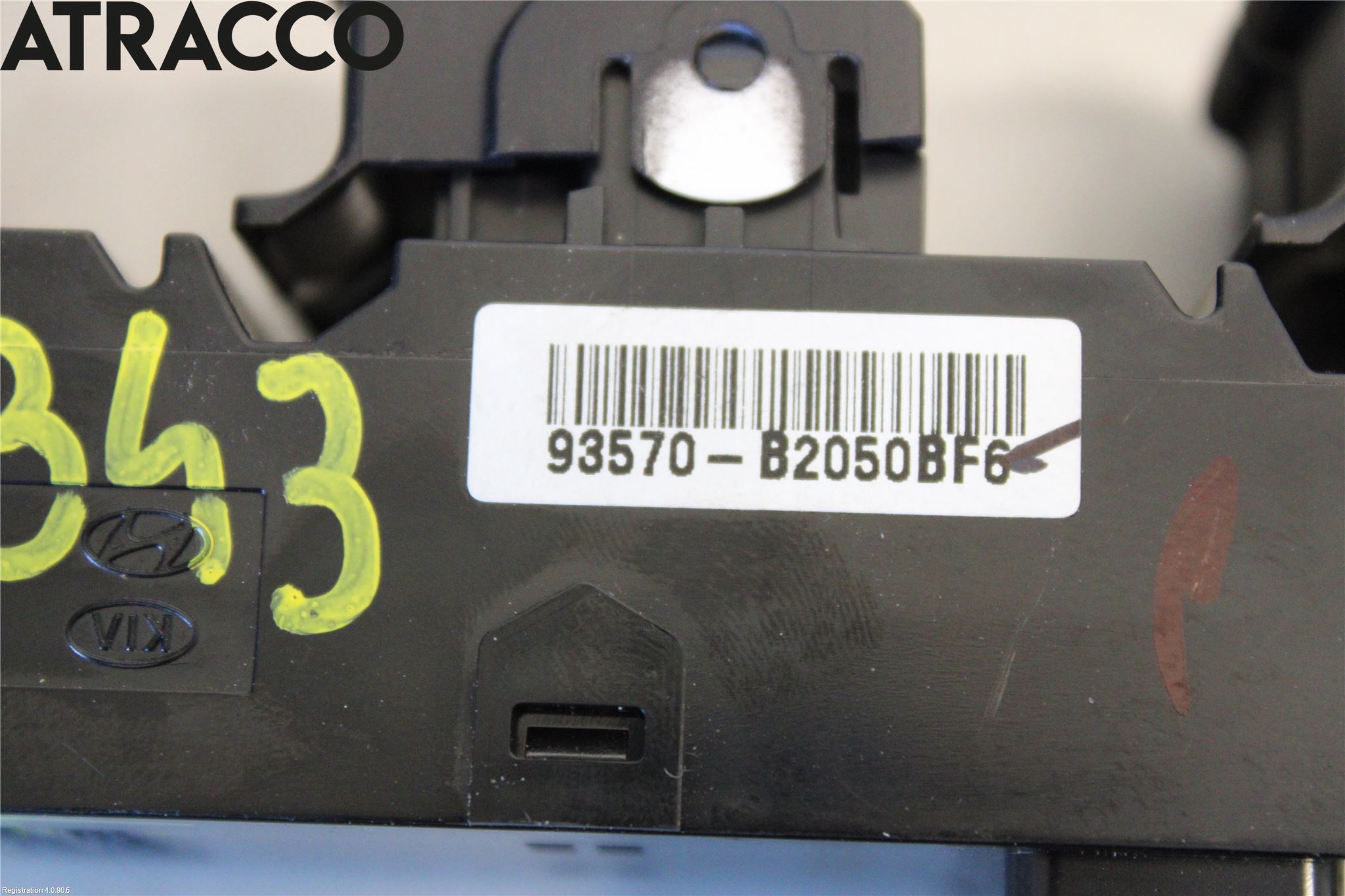 Kia SOUL 09- Bryter Vindusheis