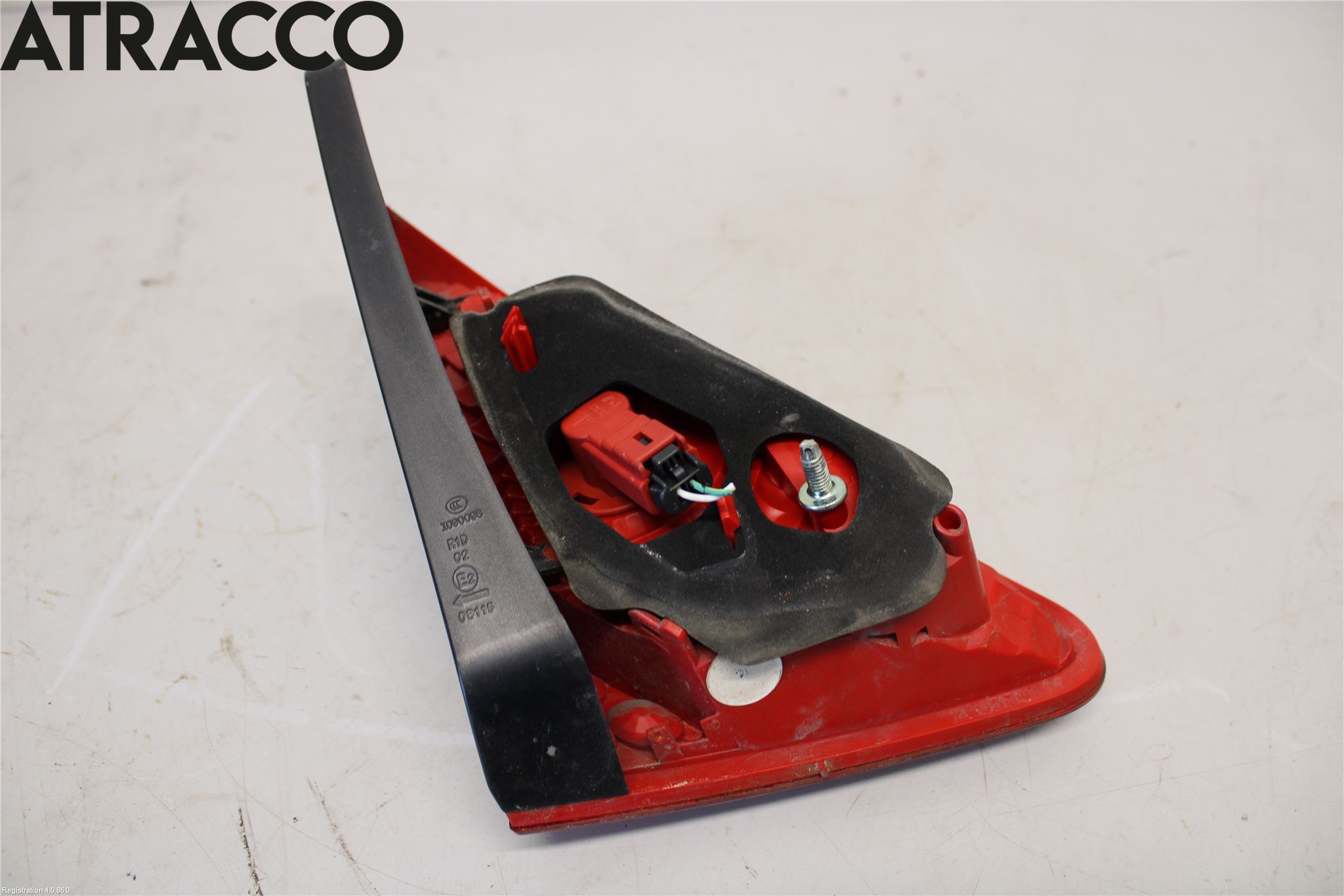 Peugeot 3008 09-16 Baklykt Høyre  På Luke(Indre)