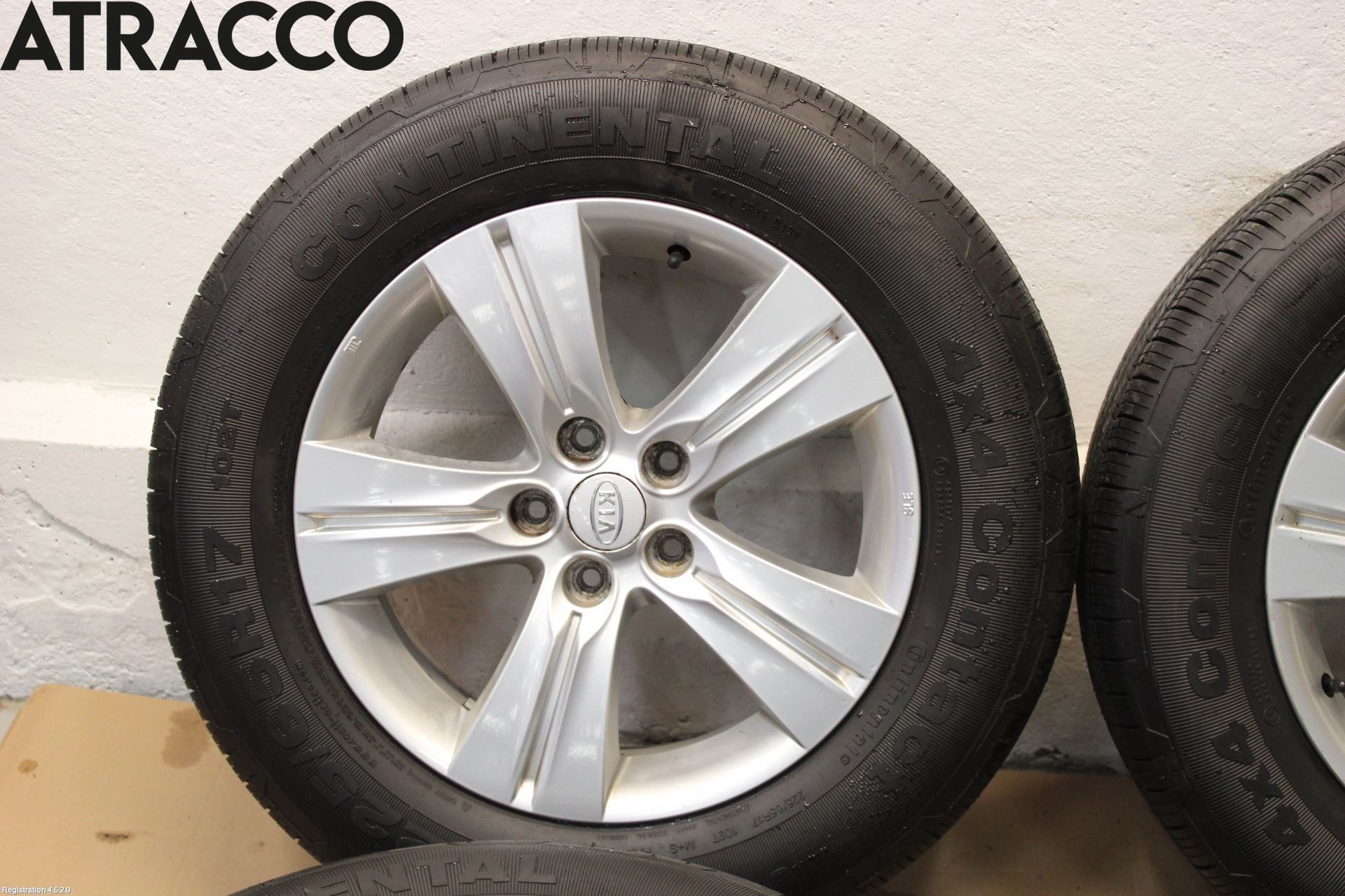 Kia SPORTAGE (SL) 11-15 Dekk Vinter På Alu Felg 4Stk