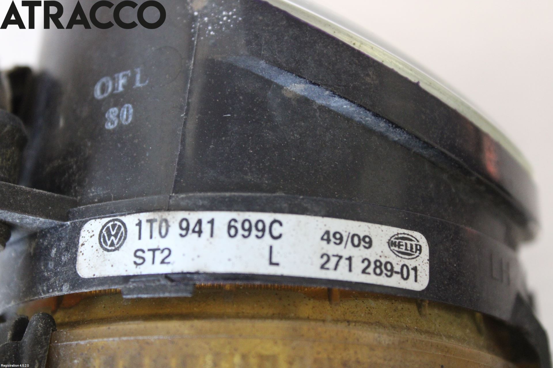 Volkswagen VW POLO 10-17 Frontlykt-Kurve-Tåkelys