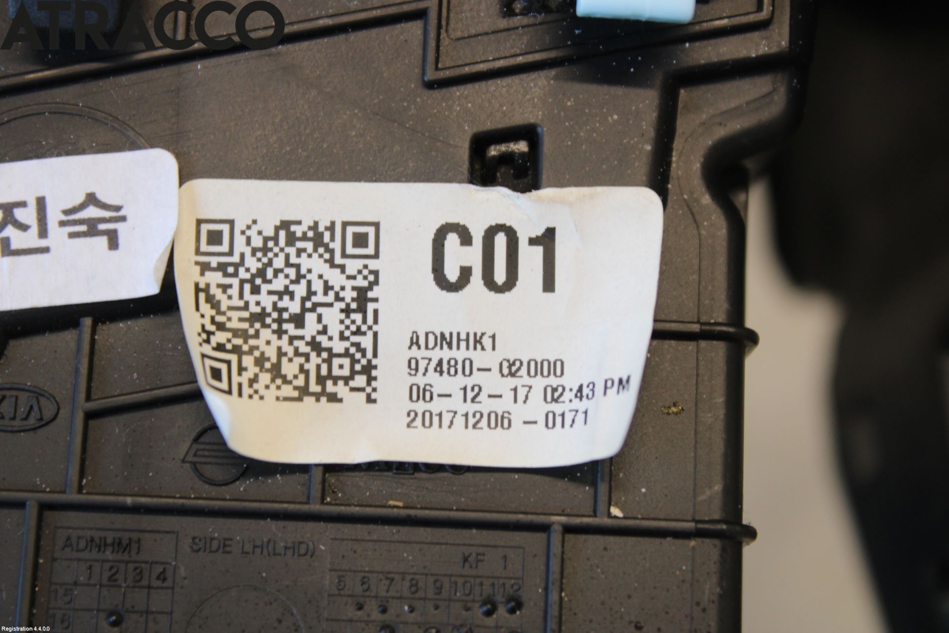 Hyundai IONIQ AE 17-22 Dashbord Kanal - Dyse