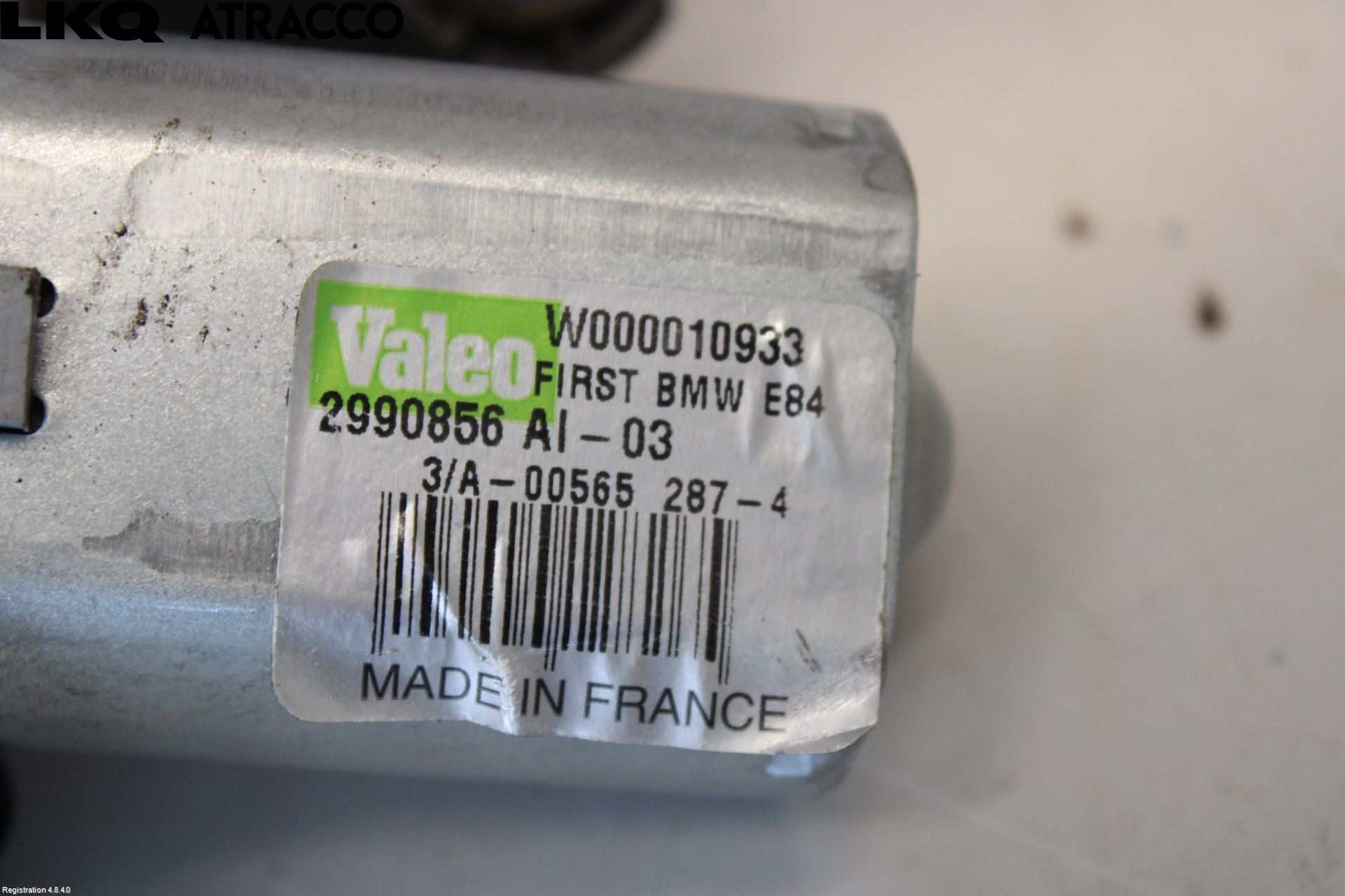 BMW X1 E84 10-15 Viskermotor Bakluke