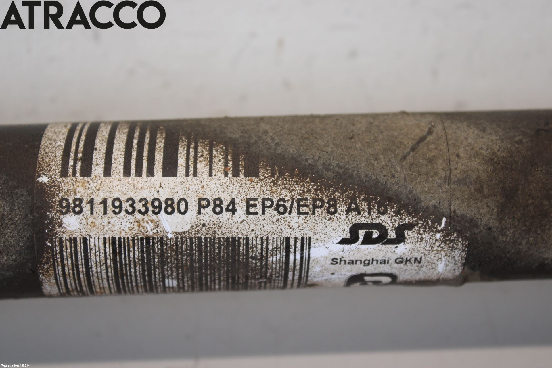 Opel GRANDLAND X 18- Drivaksel Foran Kompl Høyre