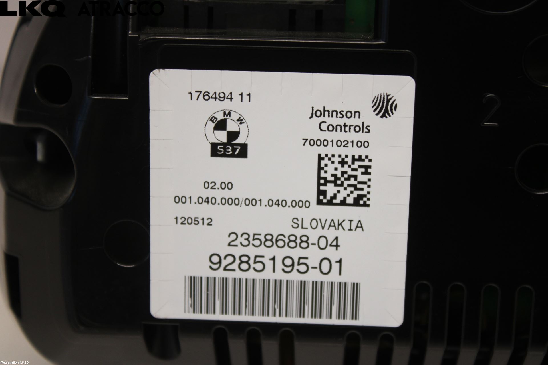 BMW X3 F25 10-17 Instr Kombinert