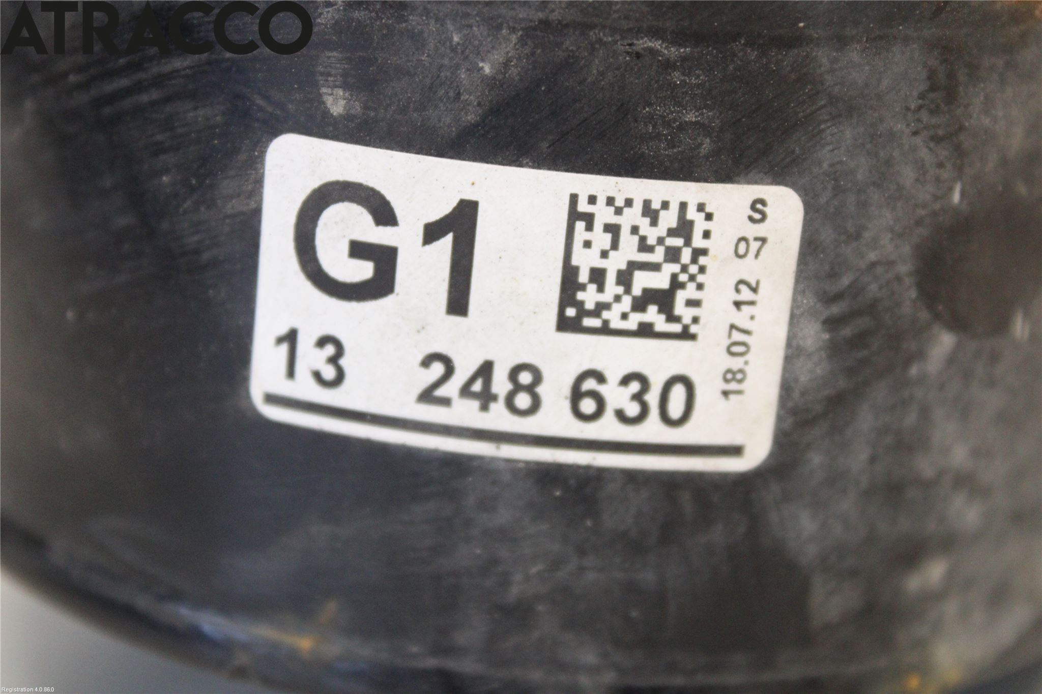 Opel ZAFIRA C 12-19 Motor Feste Gummi