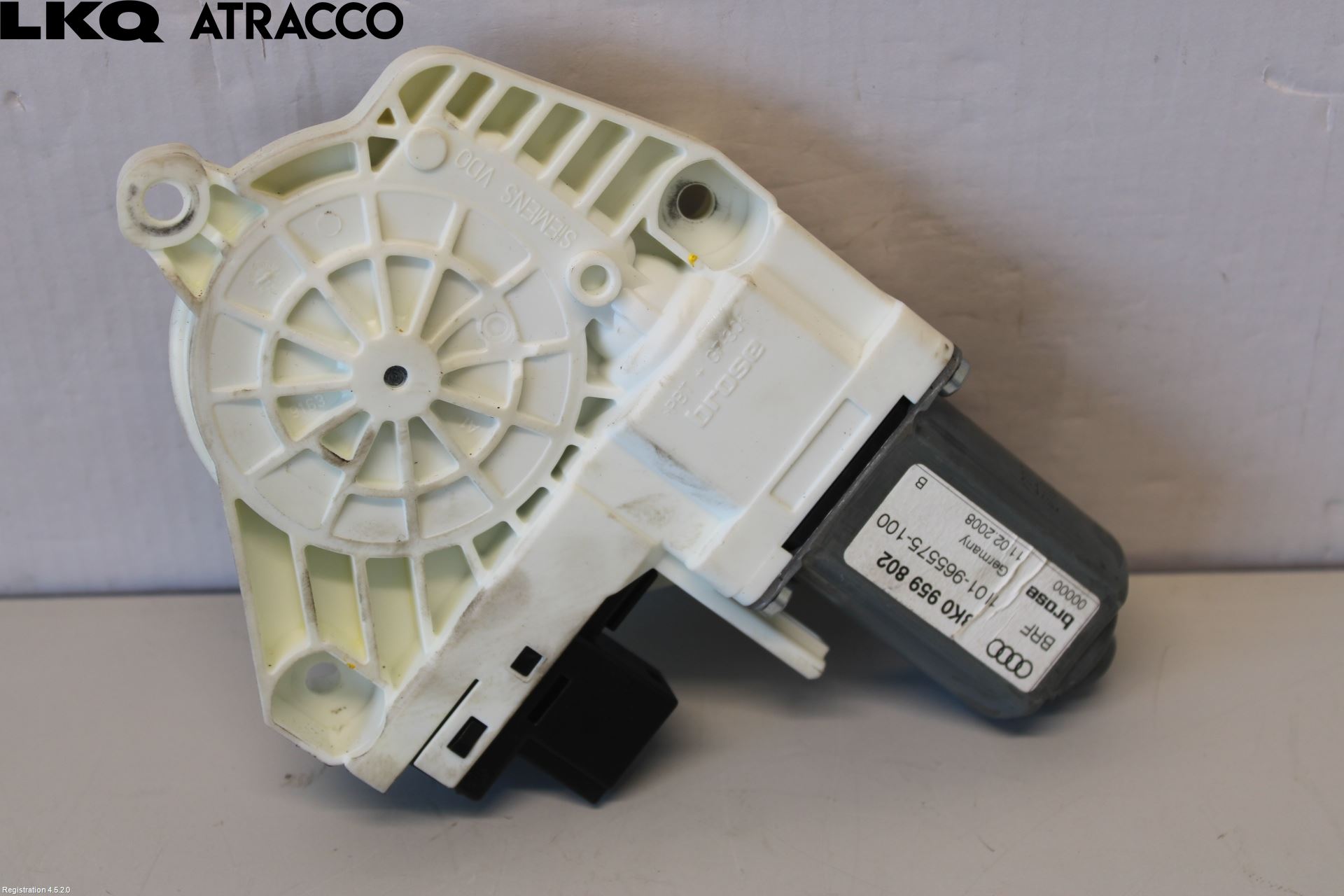 Audi A4/S4 08-11 Vindusheismotor