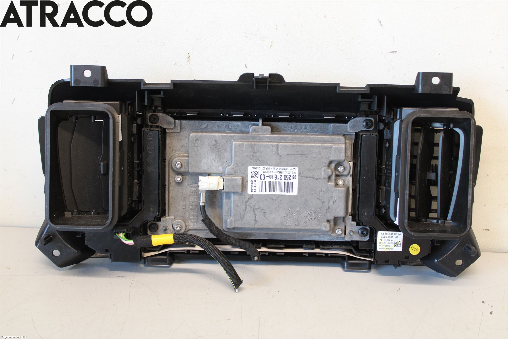 Peugeot EXPERT/E-EXPERT 17- Multifunktionsdisplay