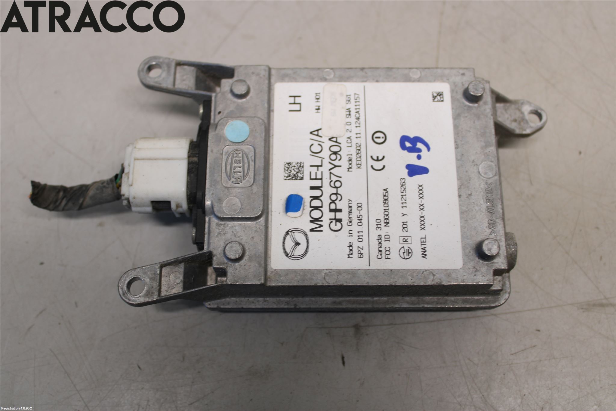 Mazda 6 13- Sensor Kollisjonsbeskyttelse