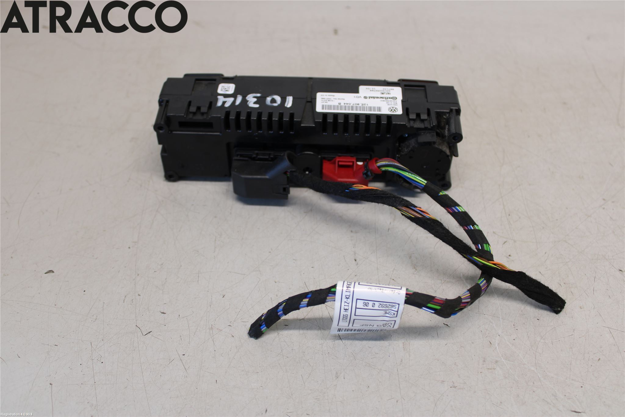 Volkswagen VW UP! / E-UP! Varme Ac Betjening-Display