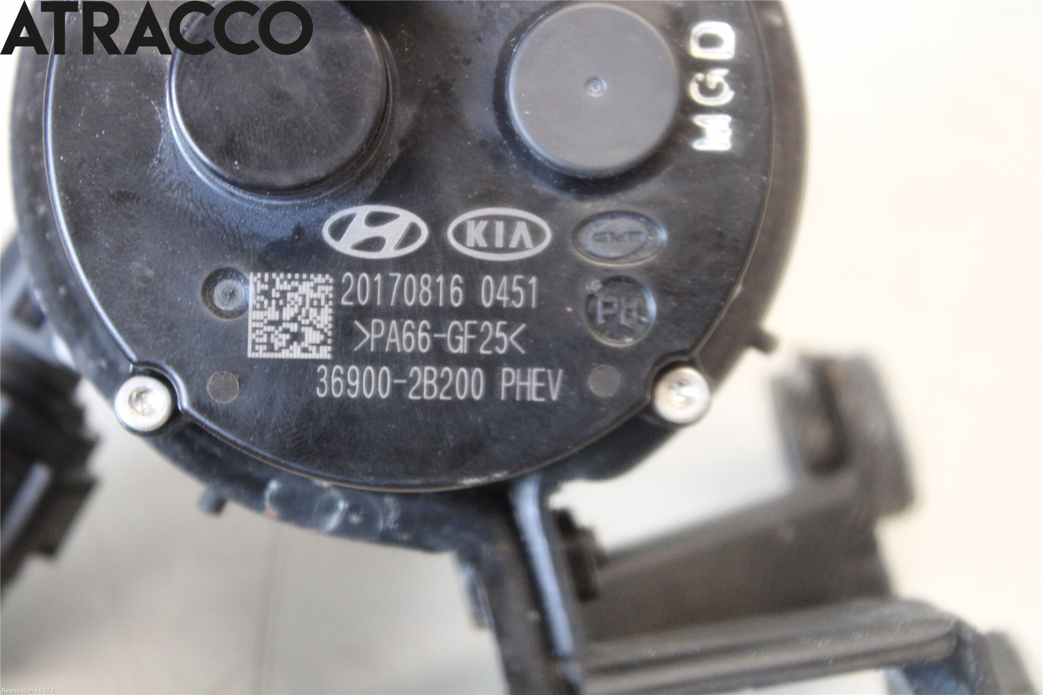 Kia NIRO (DE) 17-22 Varme Sirkulasjonspumpe