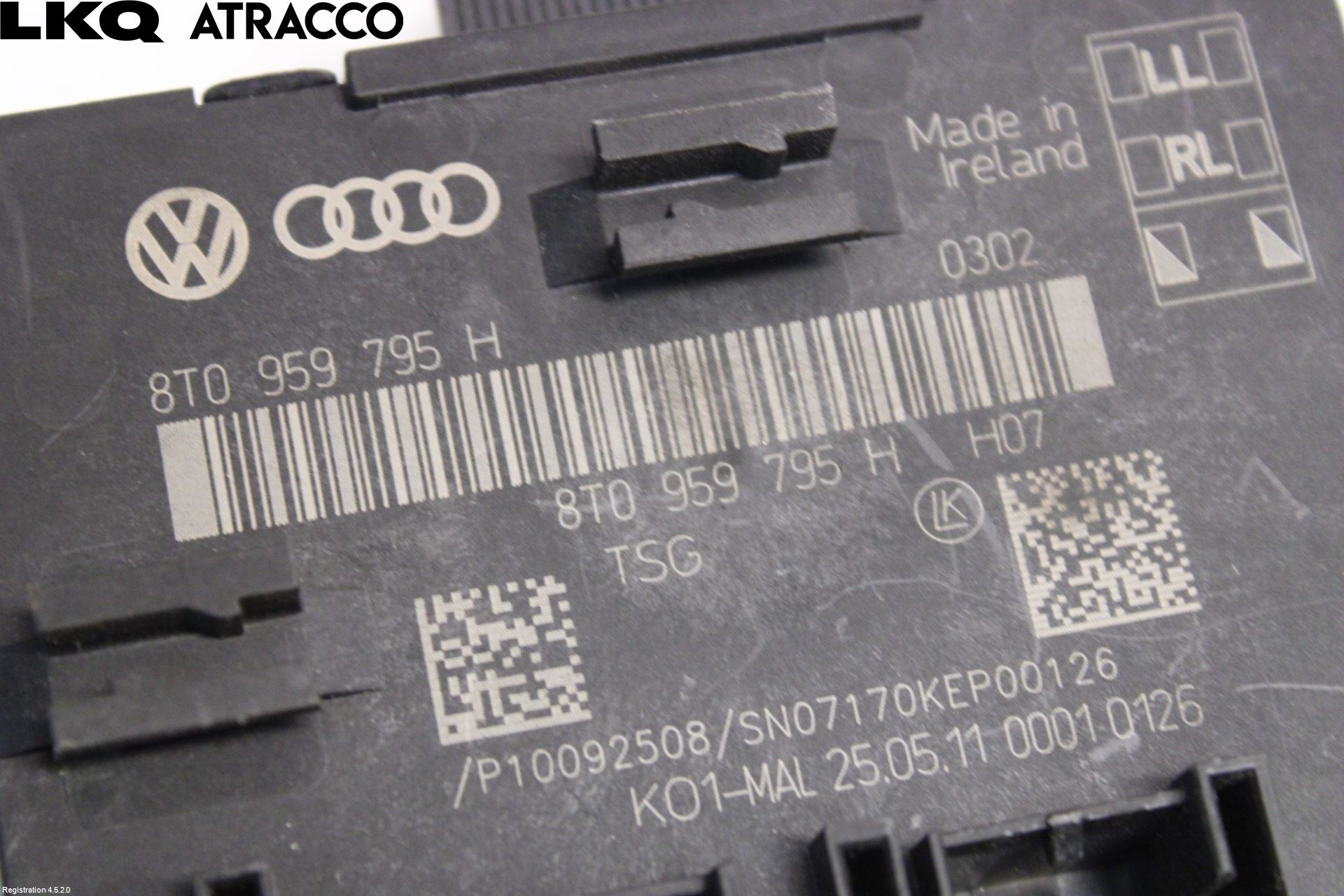 Audi S5 07- Styreenhet Dør