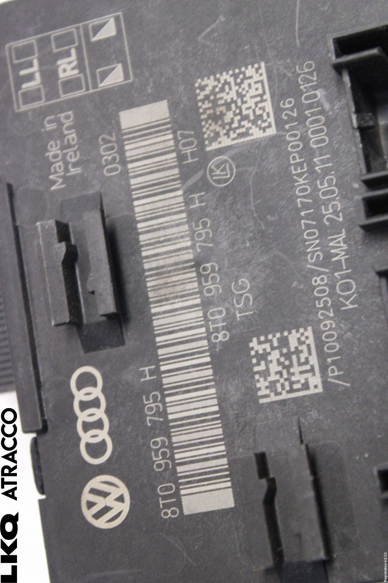 Audi S5 07- Styreenhet Dør