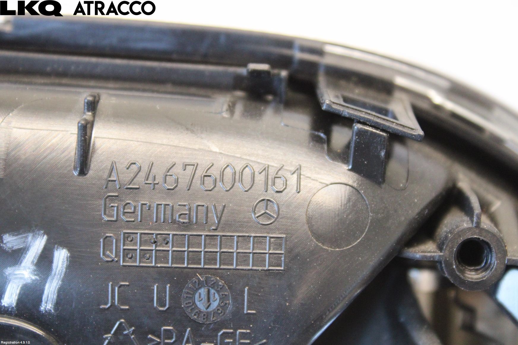 Mercedes-Benz MB B-KLASS (W246/W242) 12-19 Innr Dørhandtak V Indre