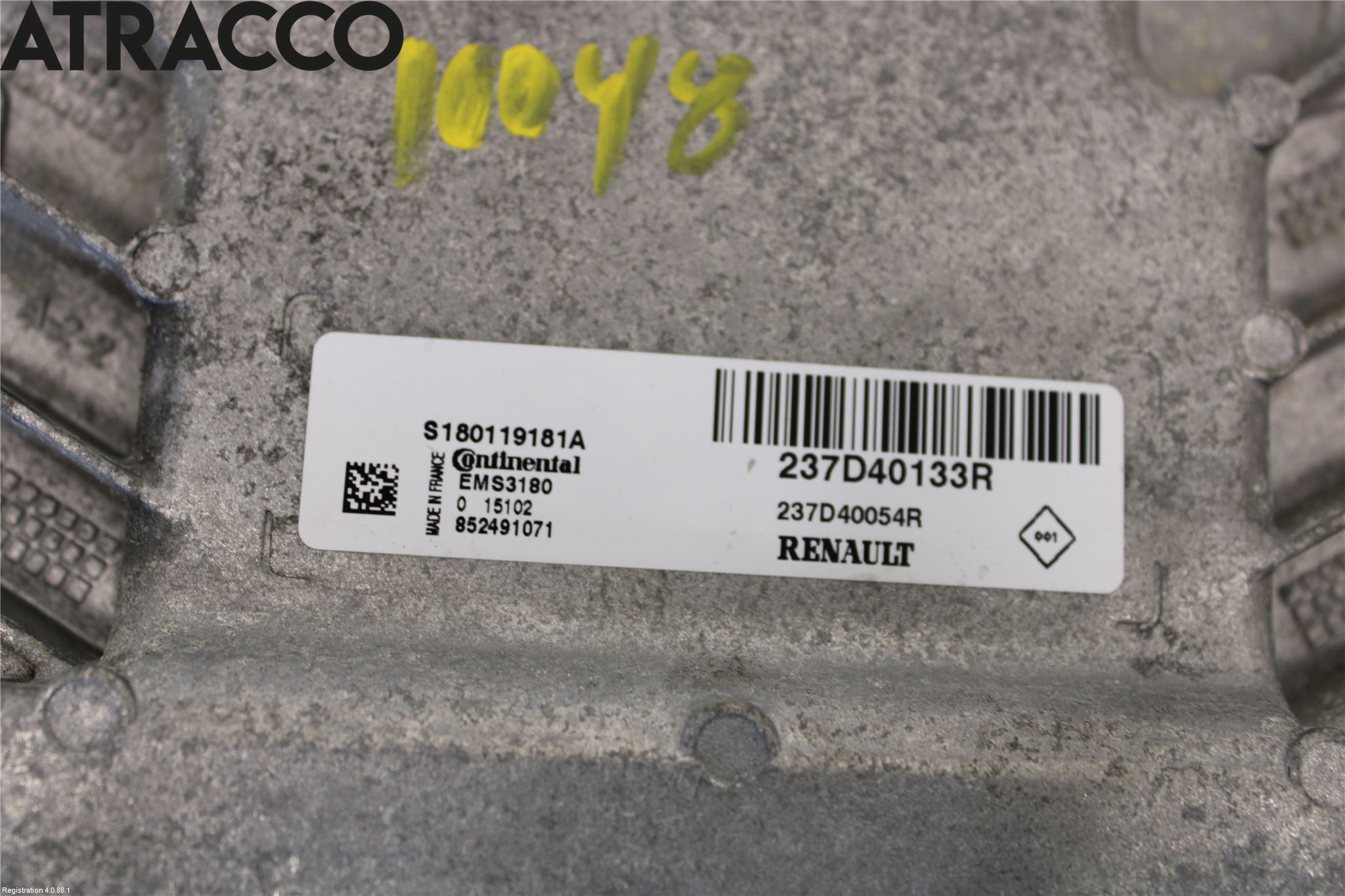 Renault ZOE/E-TECH 13- Styreenhet Øvrig