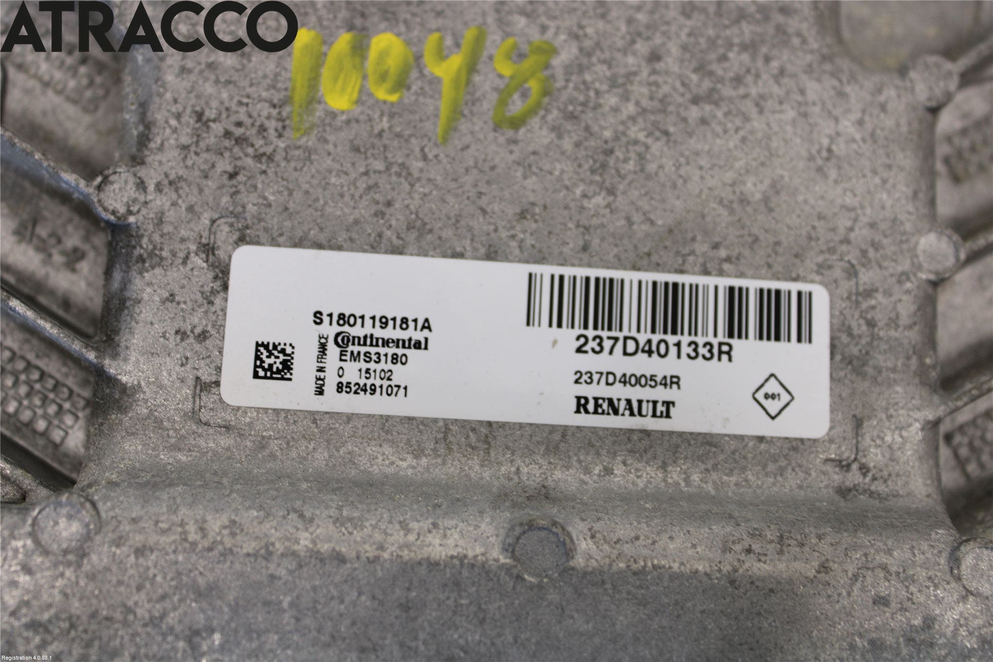 Renault ZOE/E-TECH 13- Styreenhet Øvrig