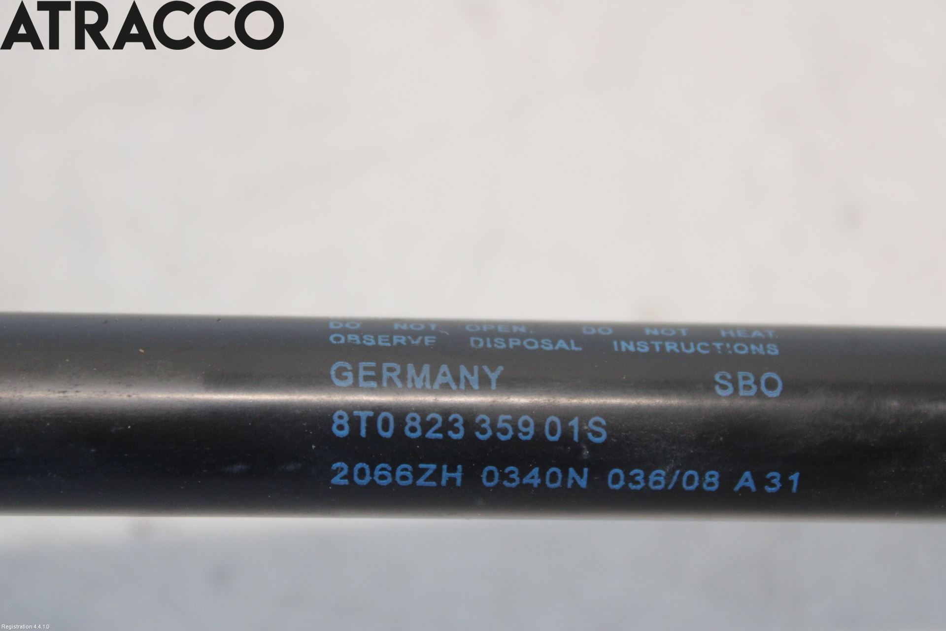 Audi A4/S4 08-11 Panser Demper-Gassfjær