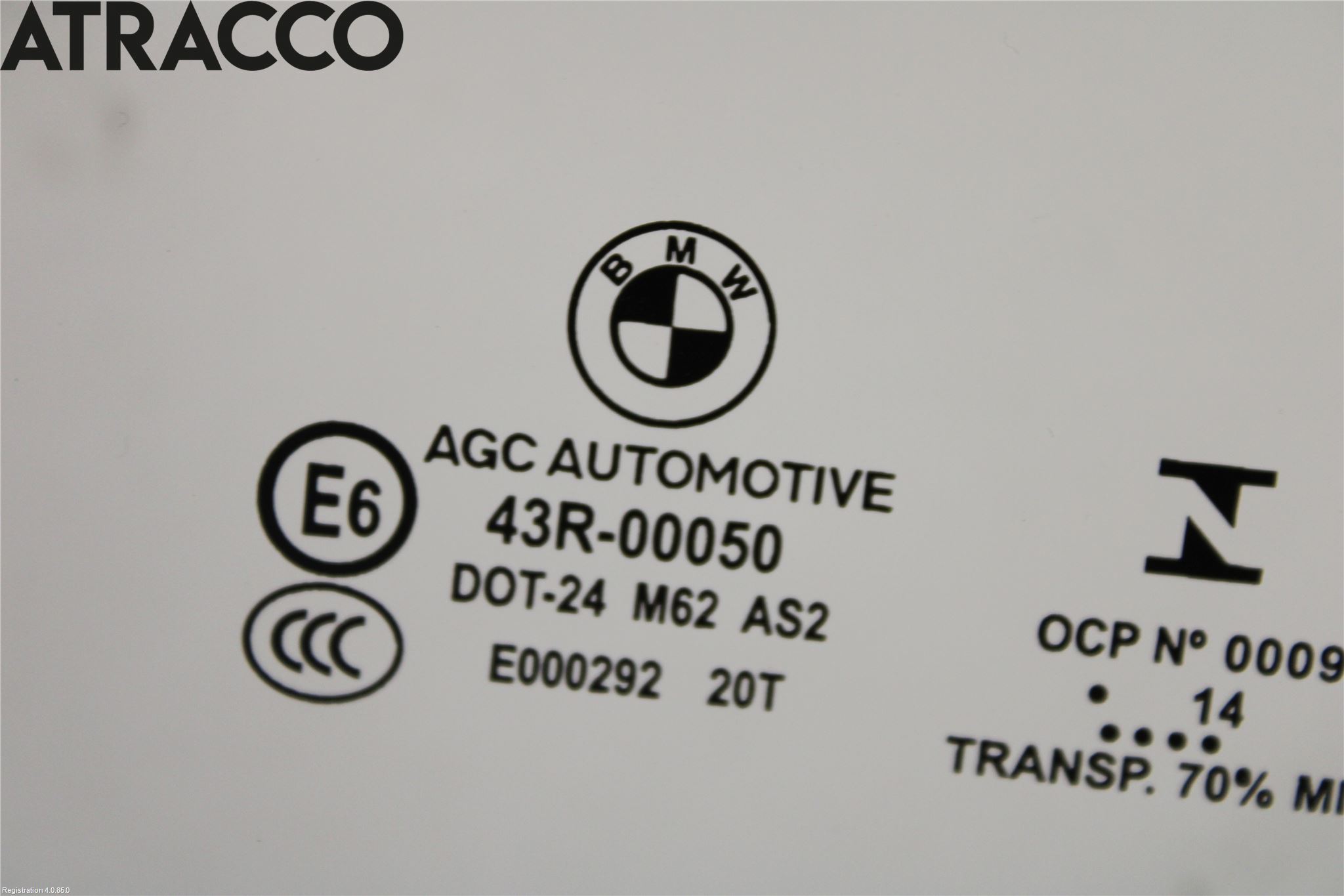 BMW 5 F10/F11/F18 09-17 Dørrute Foran Høyre 4 Dørs