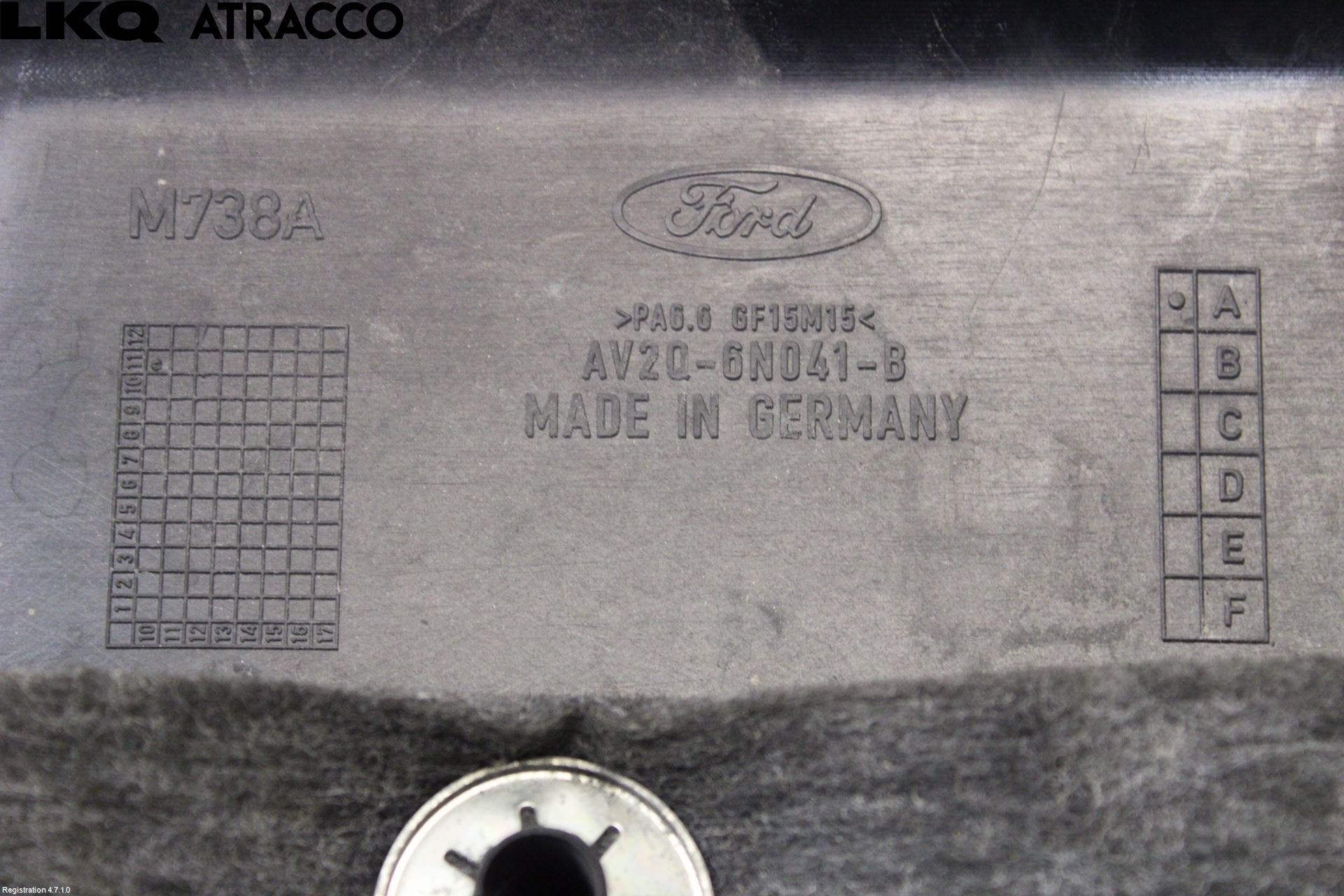 Ford FIESTA 09-12 Motor Deksel Over Motor