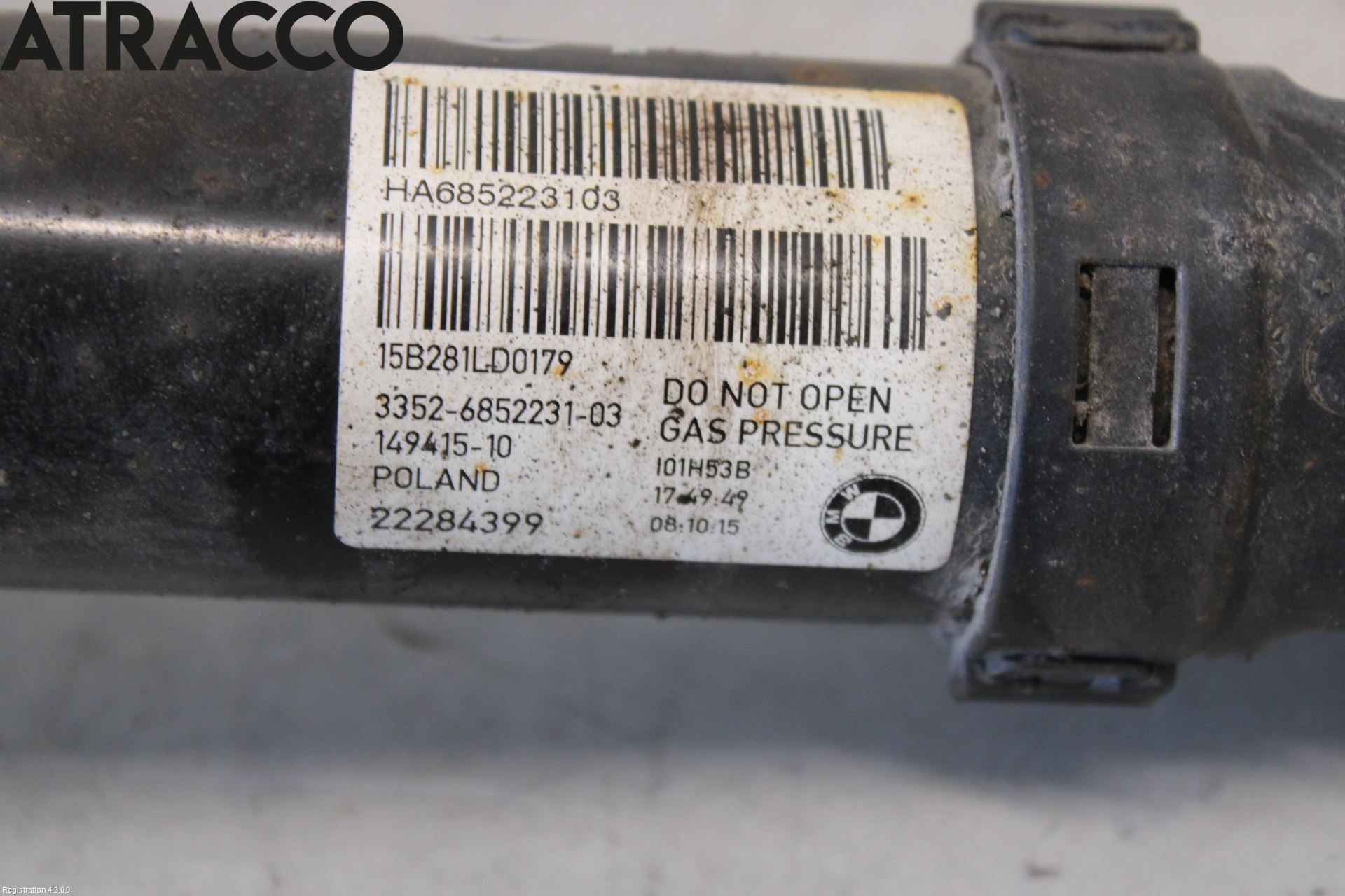 BMW i3 I01 13-22 Fjærbein Bak