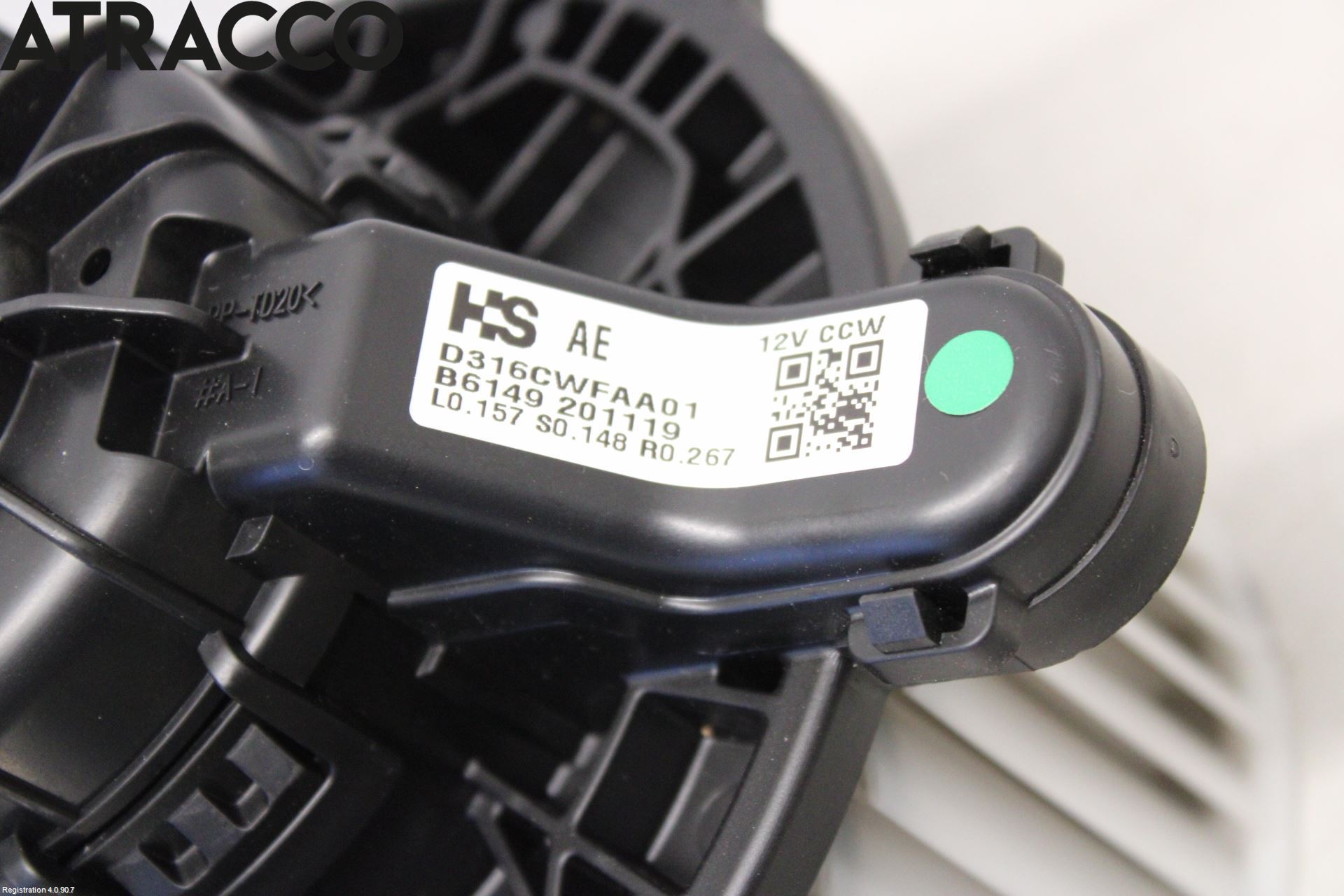 Kia NIRO (DE) 17-22 Varmeapparat Viftemotor