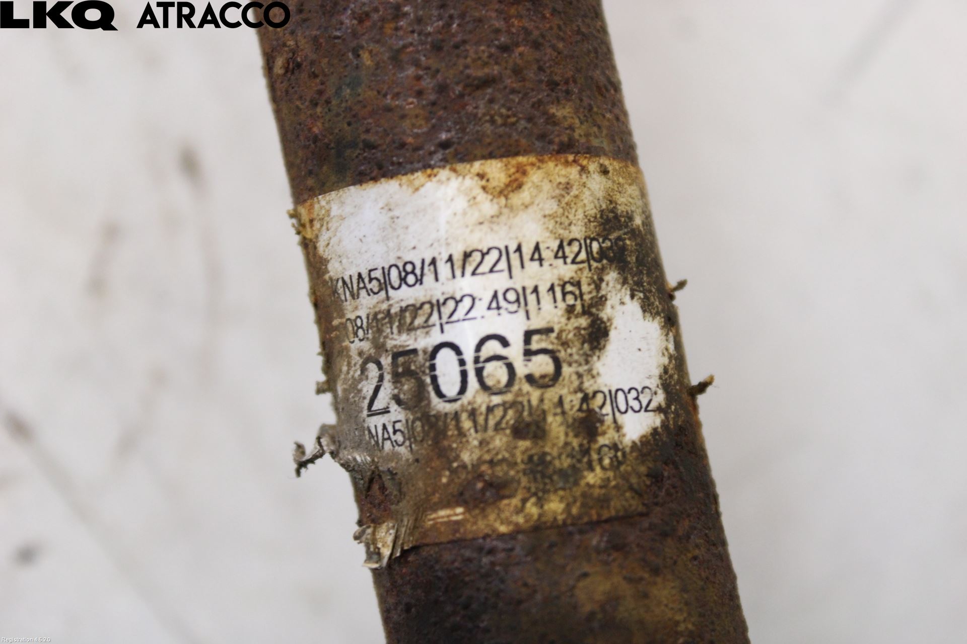 BMW 5 E60/61 Sed/Tou 02-10 Drivaksel Bak Kompl Venstre