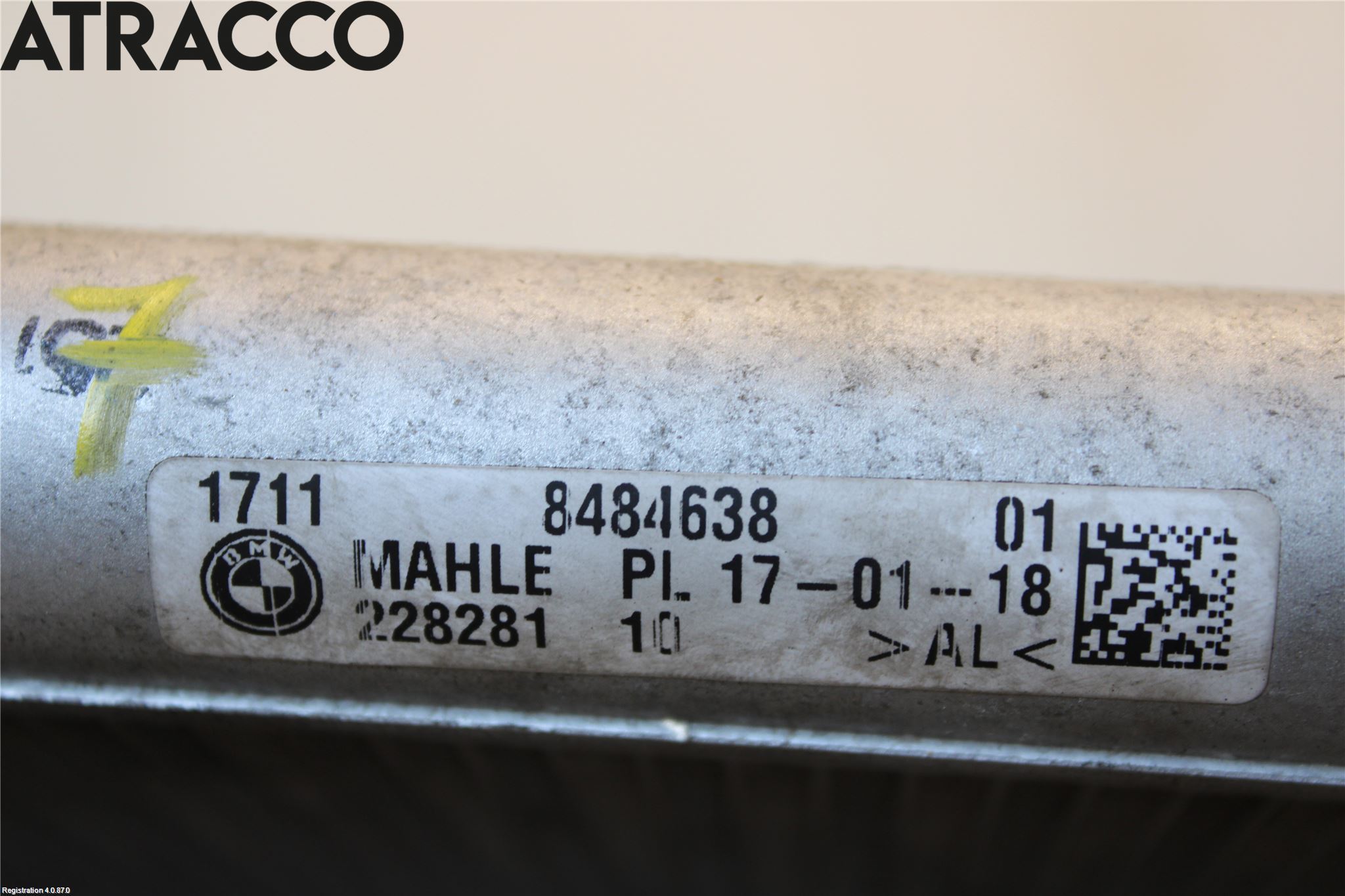 BMW 5 G30/G31/F90 17-23 Varme Ac Kondenser-Kjøler