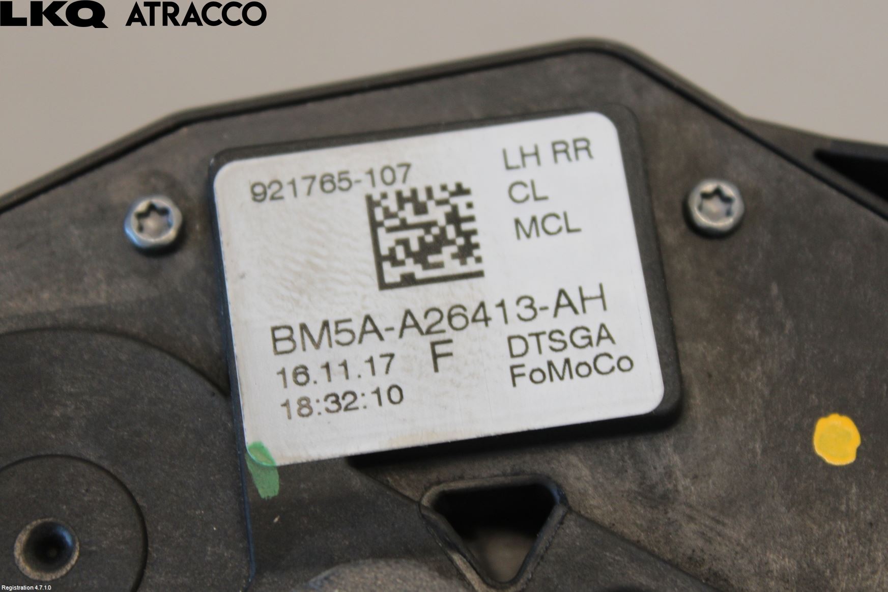 Ford TRANSIT CONNECT 09-13 Dørlås - Låsekasse