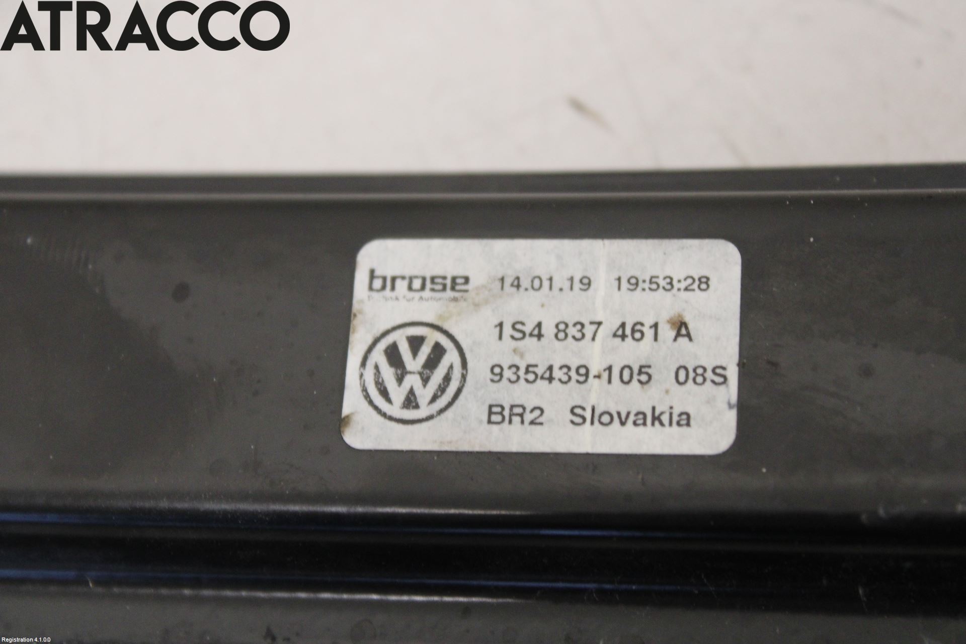 Volkswagen VW UP! / E-UP! Vindusheis